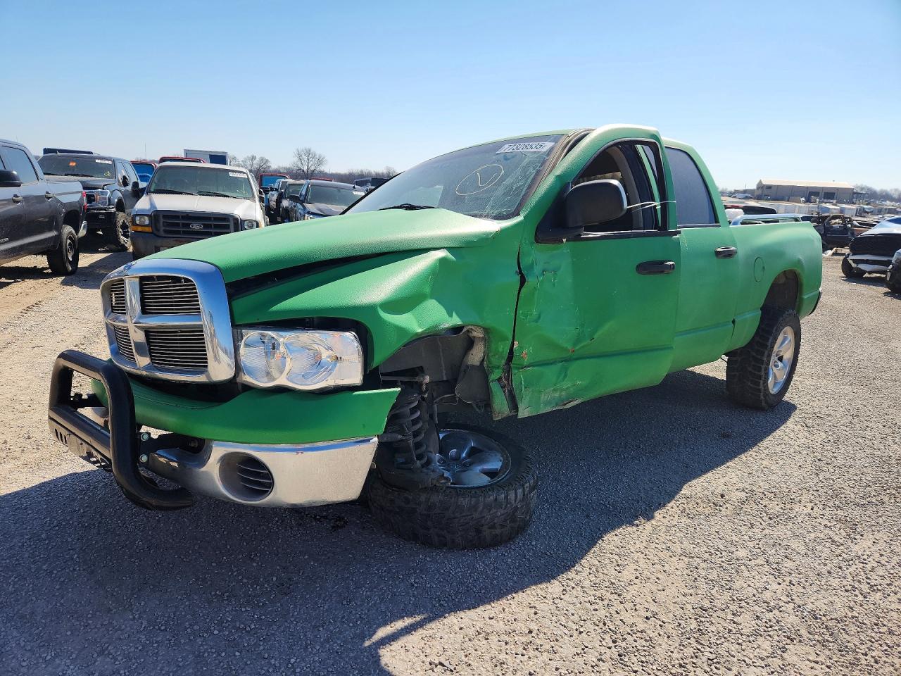 2003 Dodge Ram 1500 St Зеленый vin: 1D7HA18N73S163099