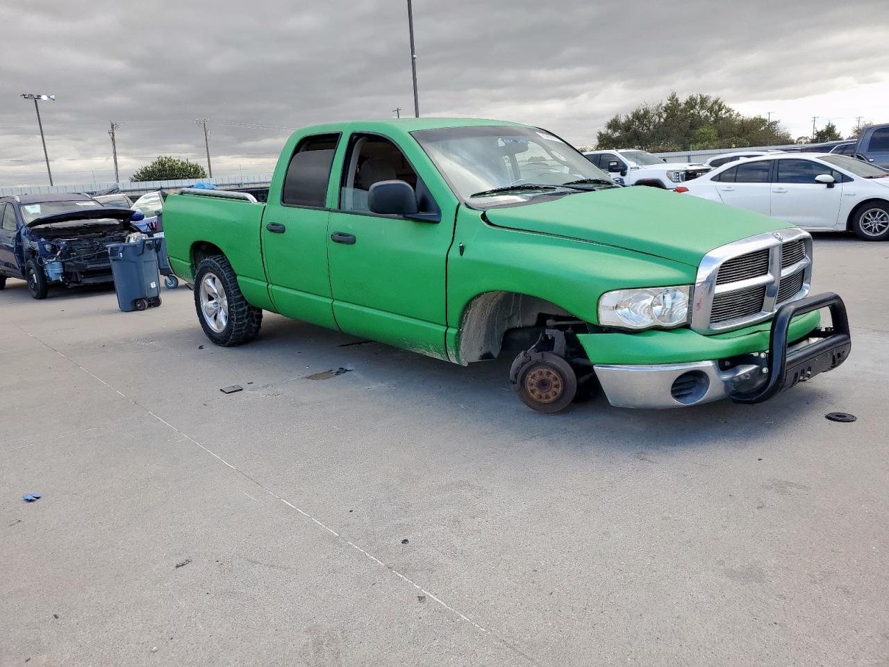 2003 Dodge Ram 1500 St Зеленый vin: 1D7HA18N73S163099