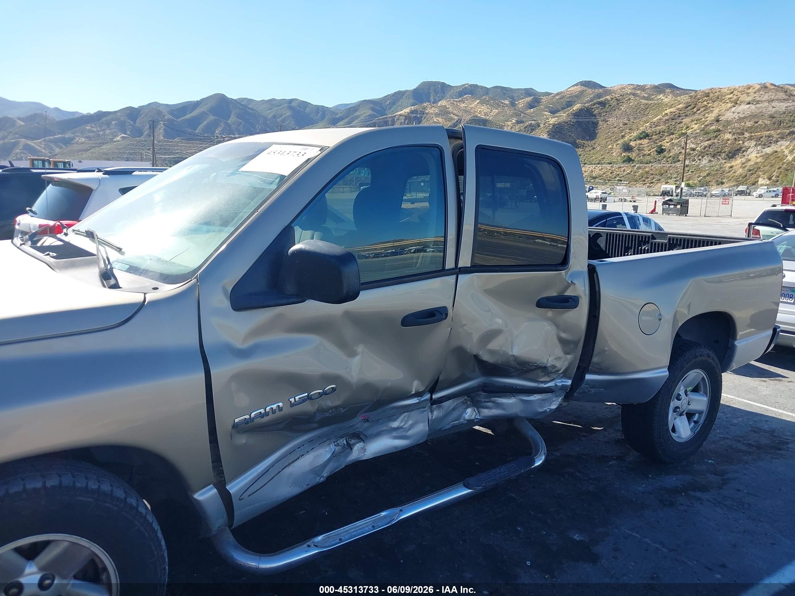 2003 Dodge Ram 1500 Slt/laramie/st Tan vin: 1D7HA18N73S165564
