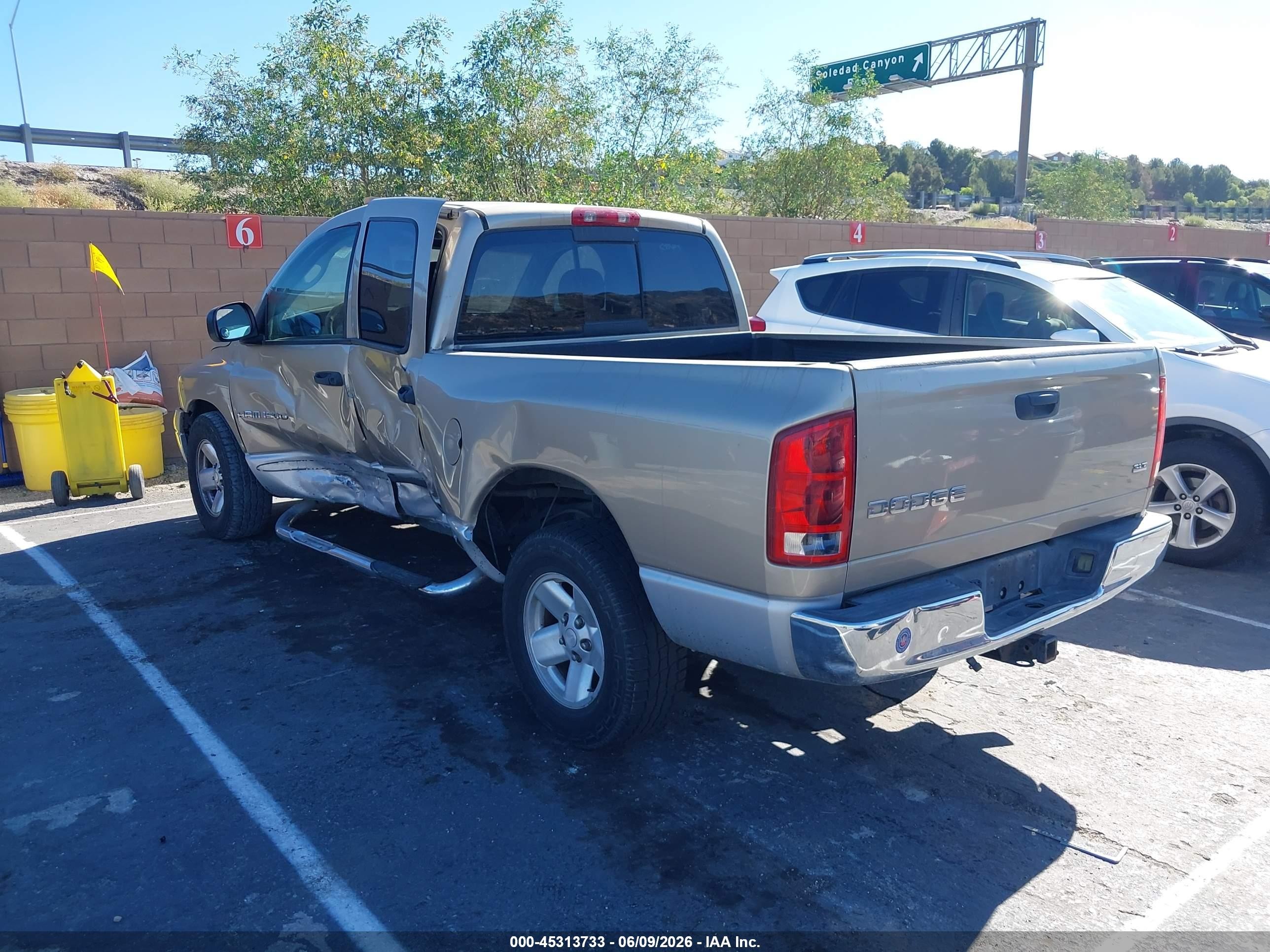 2003 Dodge Ram 1500 Slt/laramie/st Tan vin: 1D7HA18N73S165564