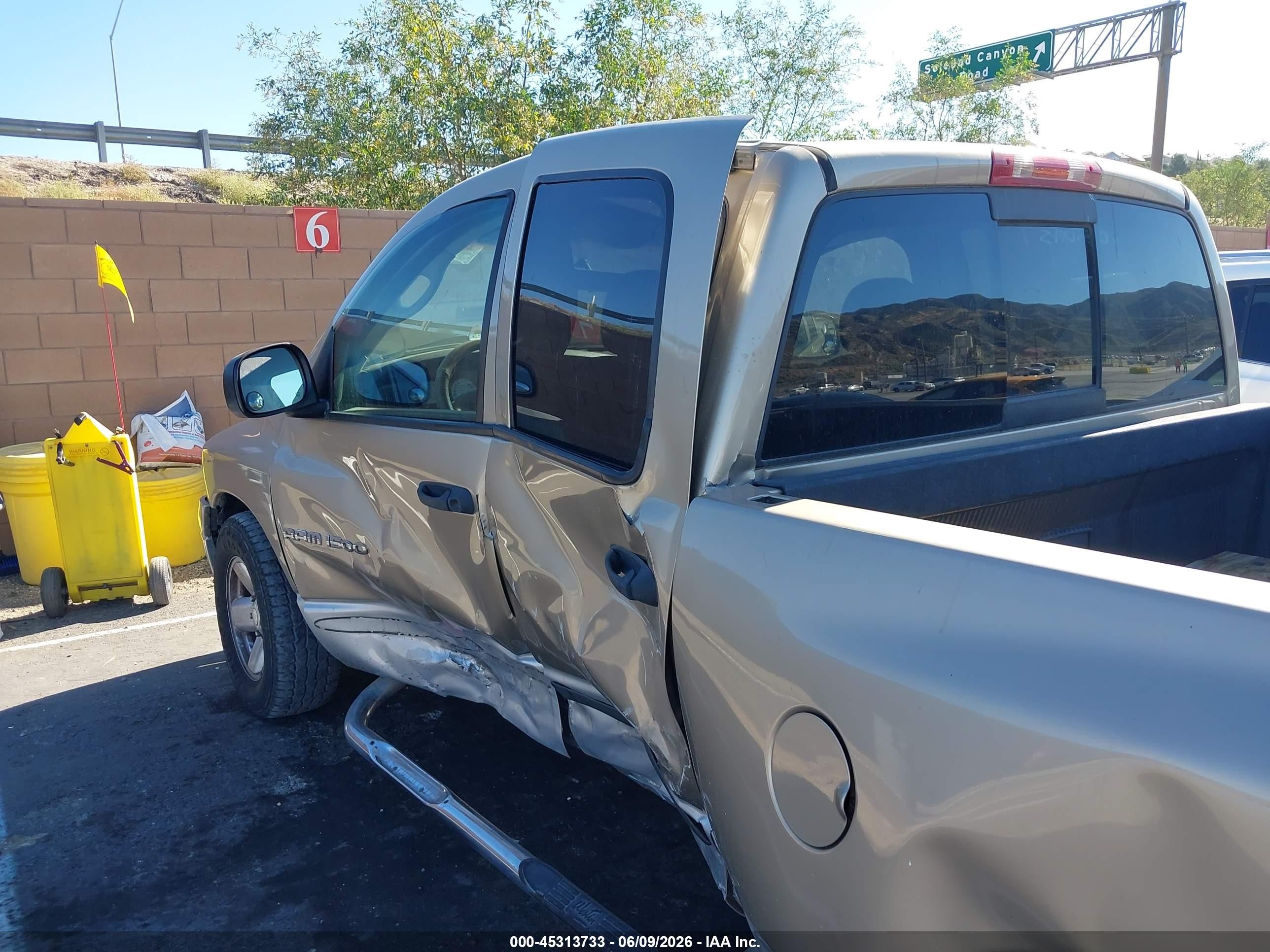 2003 Dodge Ram 1500 Slt/laramie/st Tan vin: 1D7HA18N73S165564