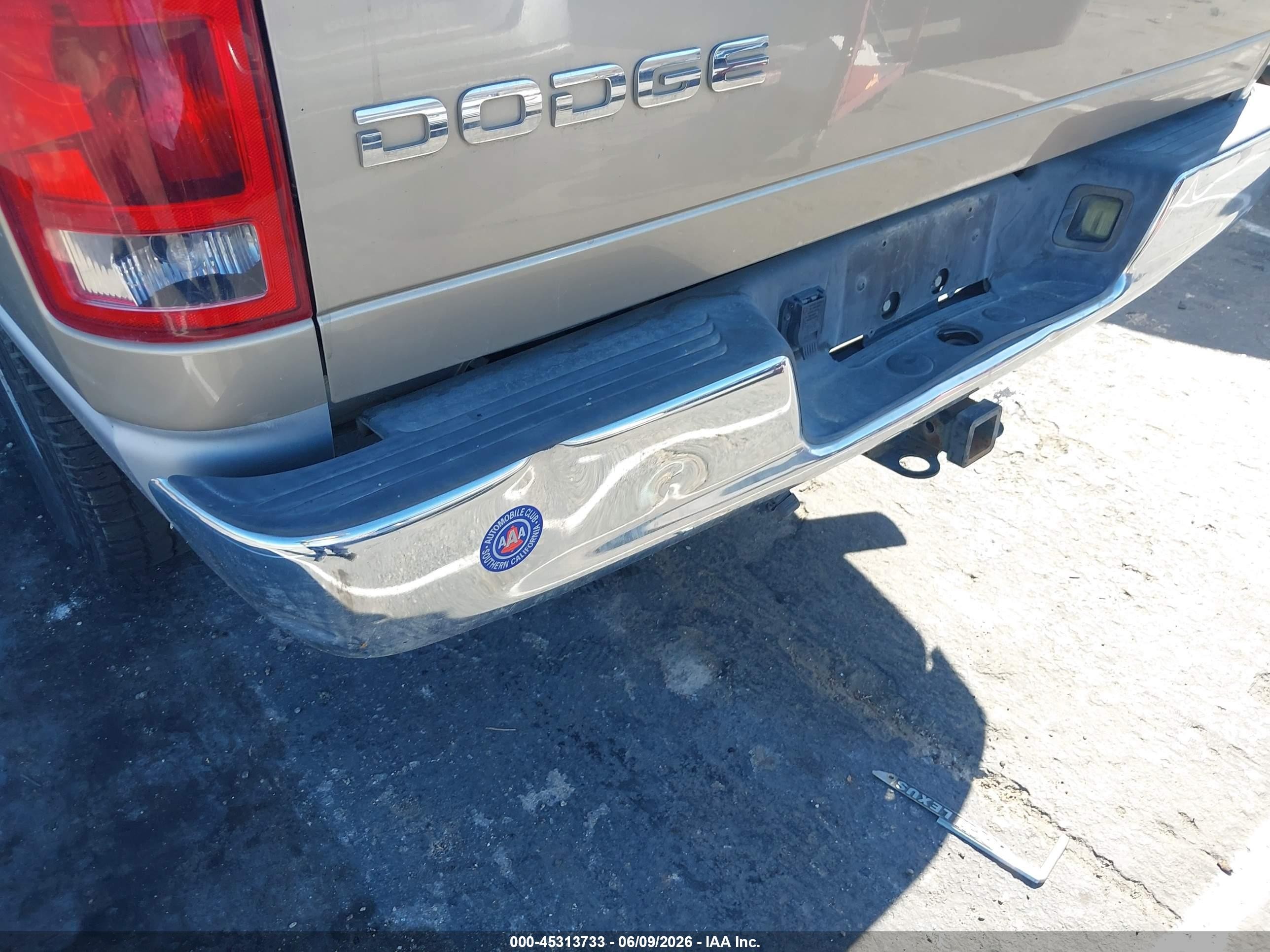 2003 Dodge Ram 1500 Slt/laramie/st Tan vin: 1D7HA18N73S165564