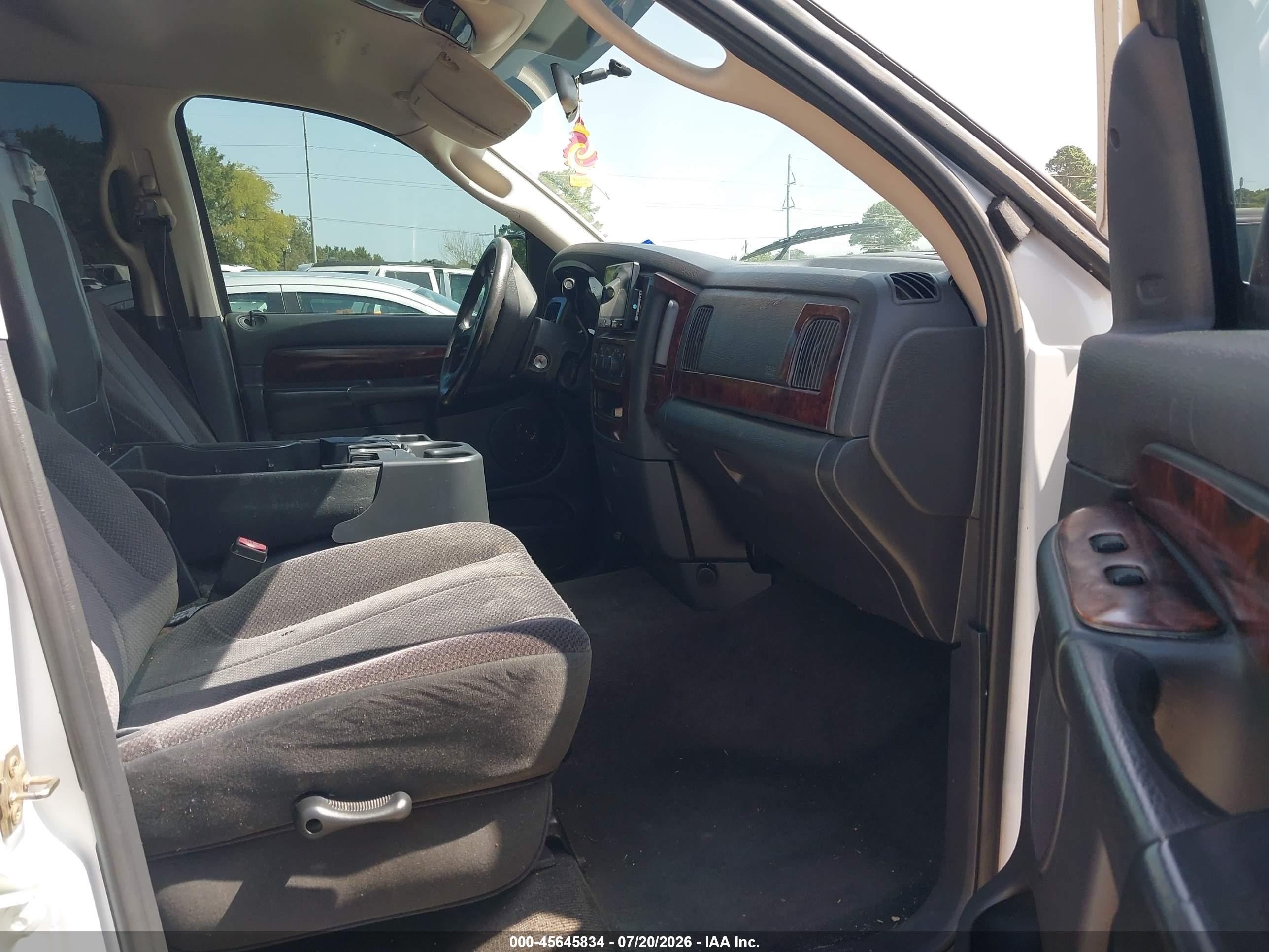 2003 Dodge Ram 1500 Slt/laramie/st Белый vin: 1D7HA18N73S291486