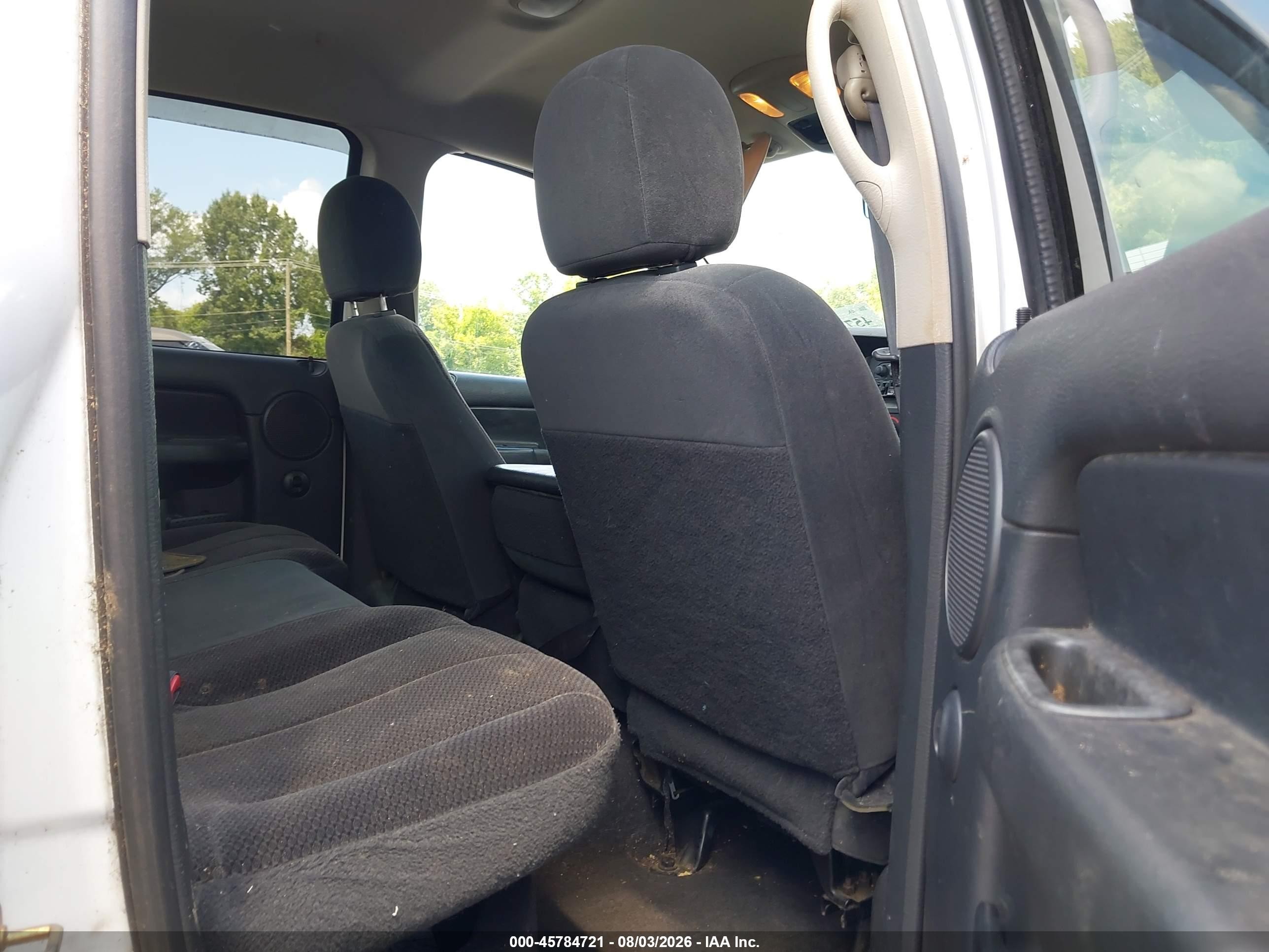 2003 Dodge Ram 1500 Slt/laramie/st White vin: 1D7HA18N73S371435