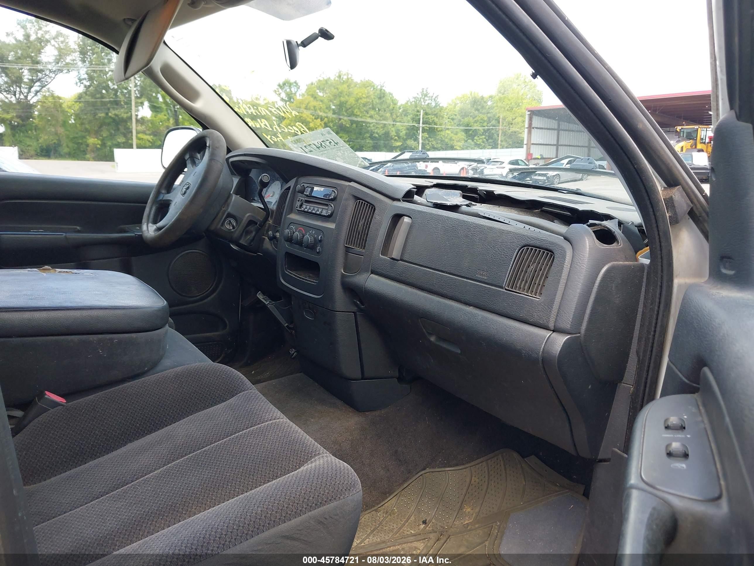 2003 Dodge Ram 1500 Slt/laramie/st White vin: 1D7HA18N73S371435