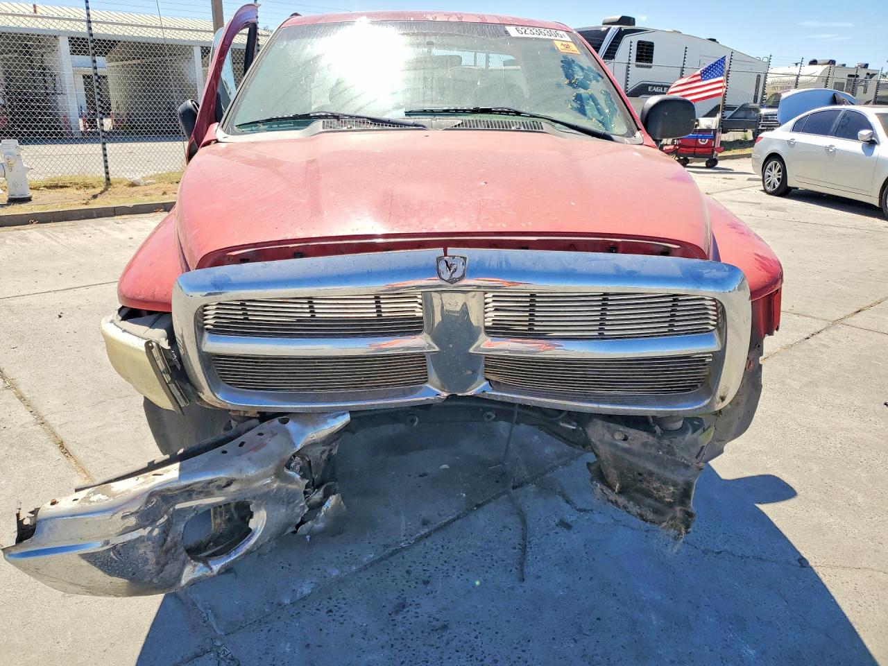 2004 Dodge Ram 1500 St Красный vin: 1D7HA18N74S784991