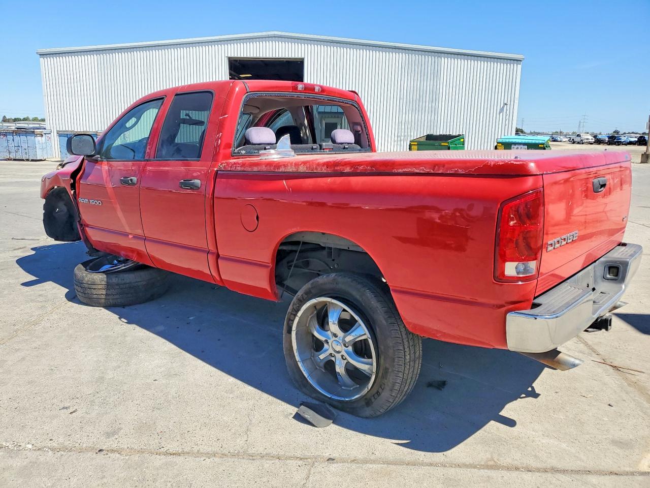 2004 Dodge Ram 1500 St Красный vin: 1D7HA18N74S784991