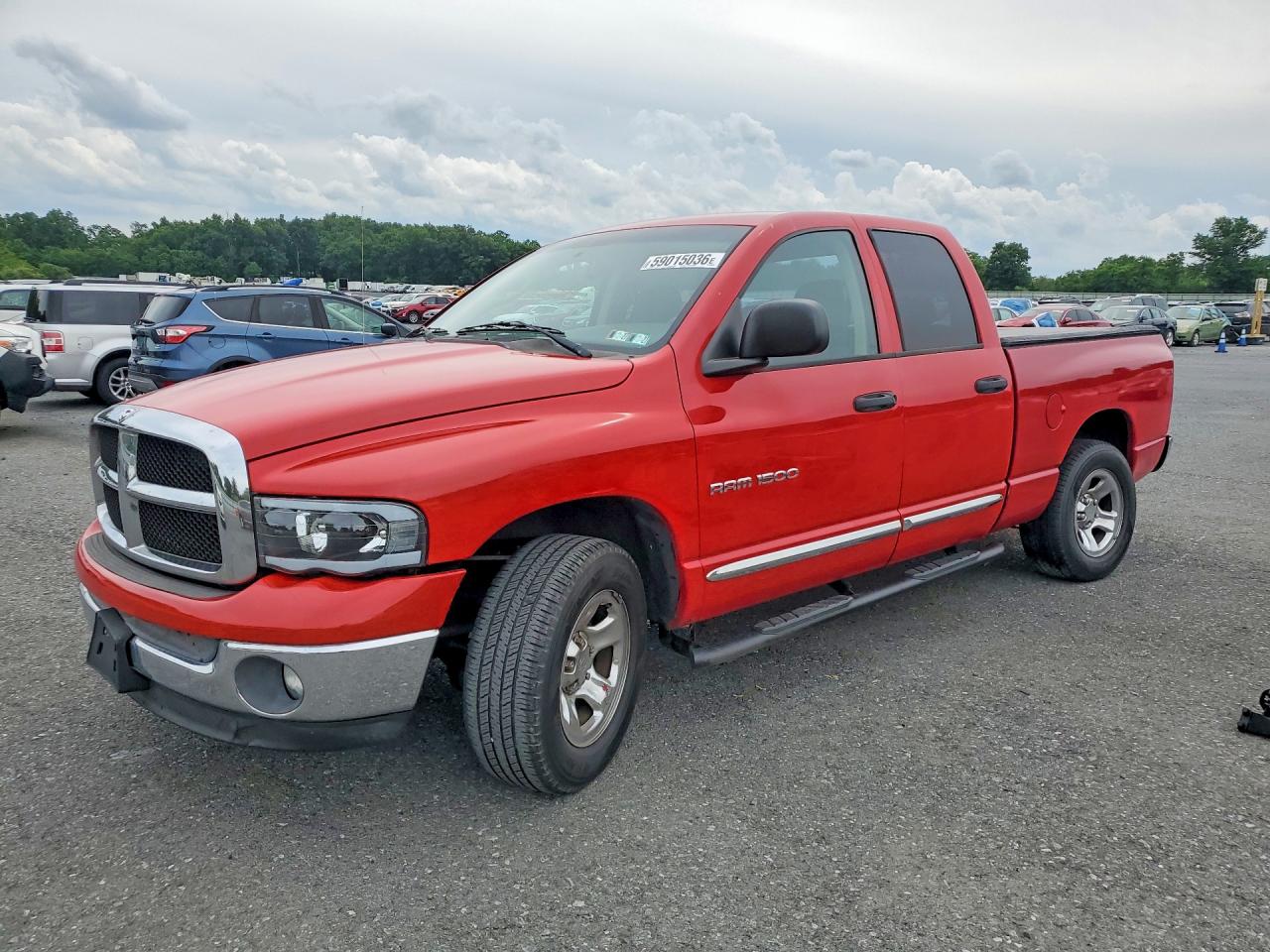 2005 Dodge Ram 1500 St Red vin: 1D7HA18N75S228391