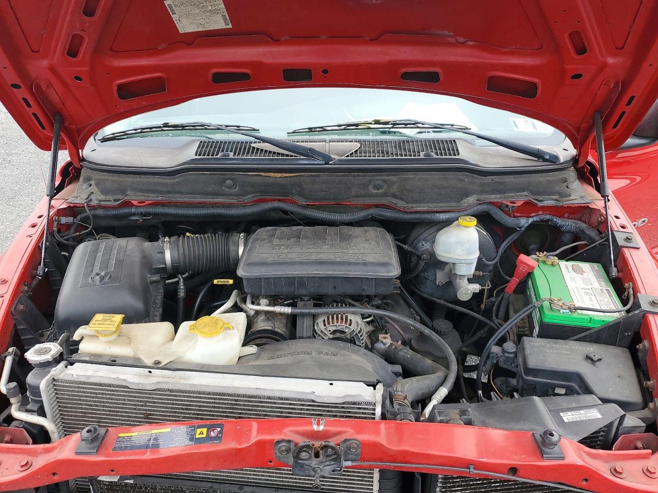 2005 Dodge Ram 1500 St Red vin: 1D7HA18N75S228391