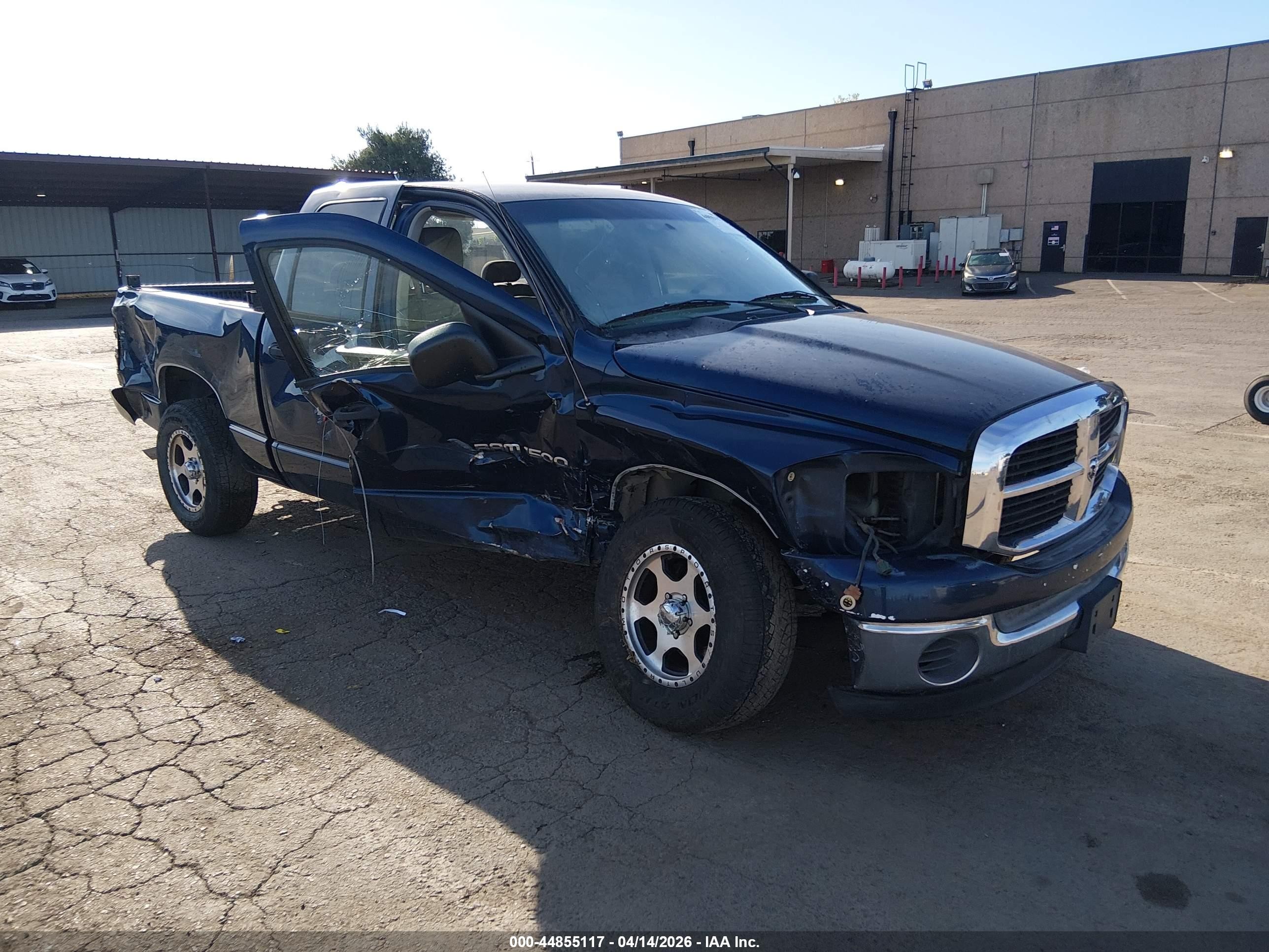 2006 Dodge Ram 1500 Slt Blue vin: 1D7HA18N76S622281
