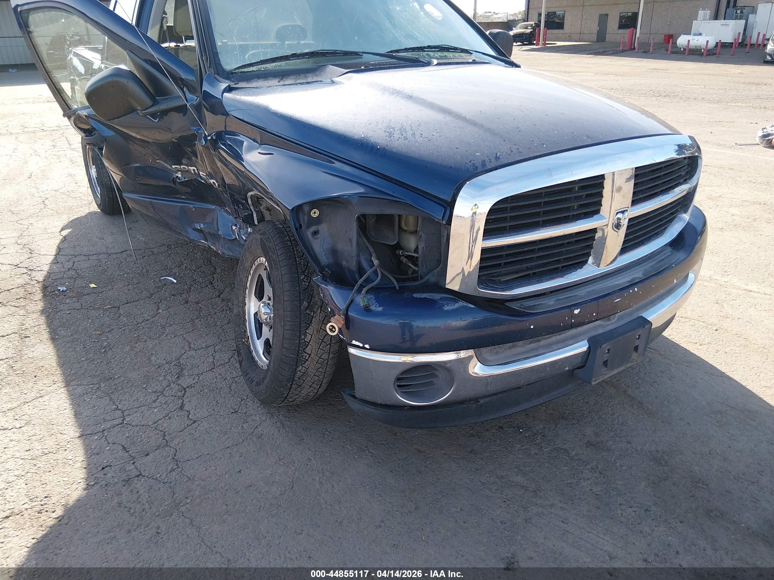 2006 Dodge Ram 1500 Slt Blue vin: 1D7HA18N76S622281