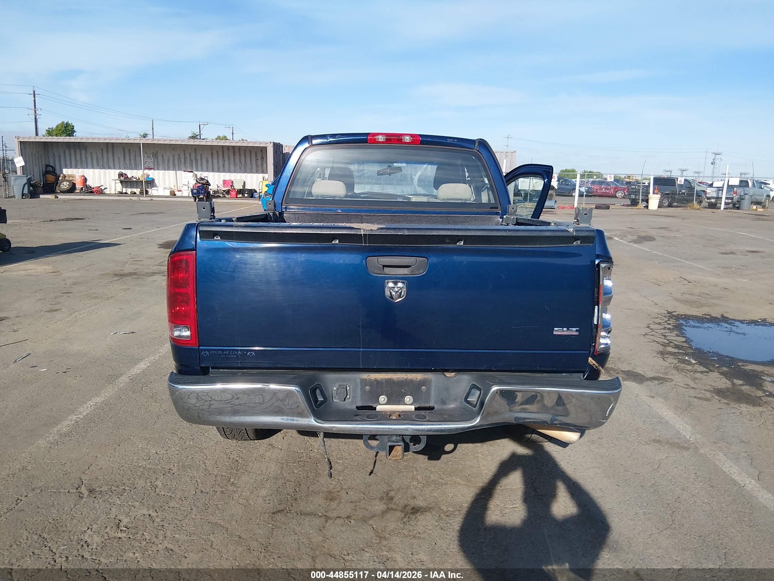 2006 Dodge Ram 1500 Slt Blue vin: 1D7HA18N76S622281