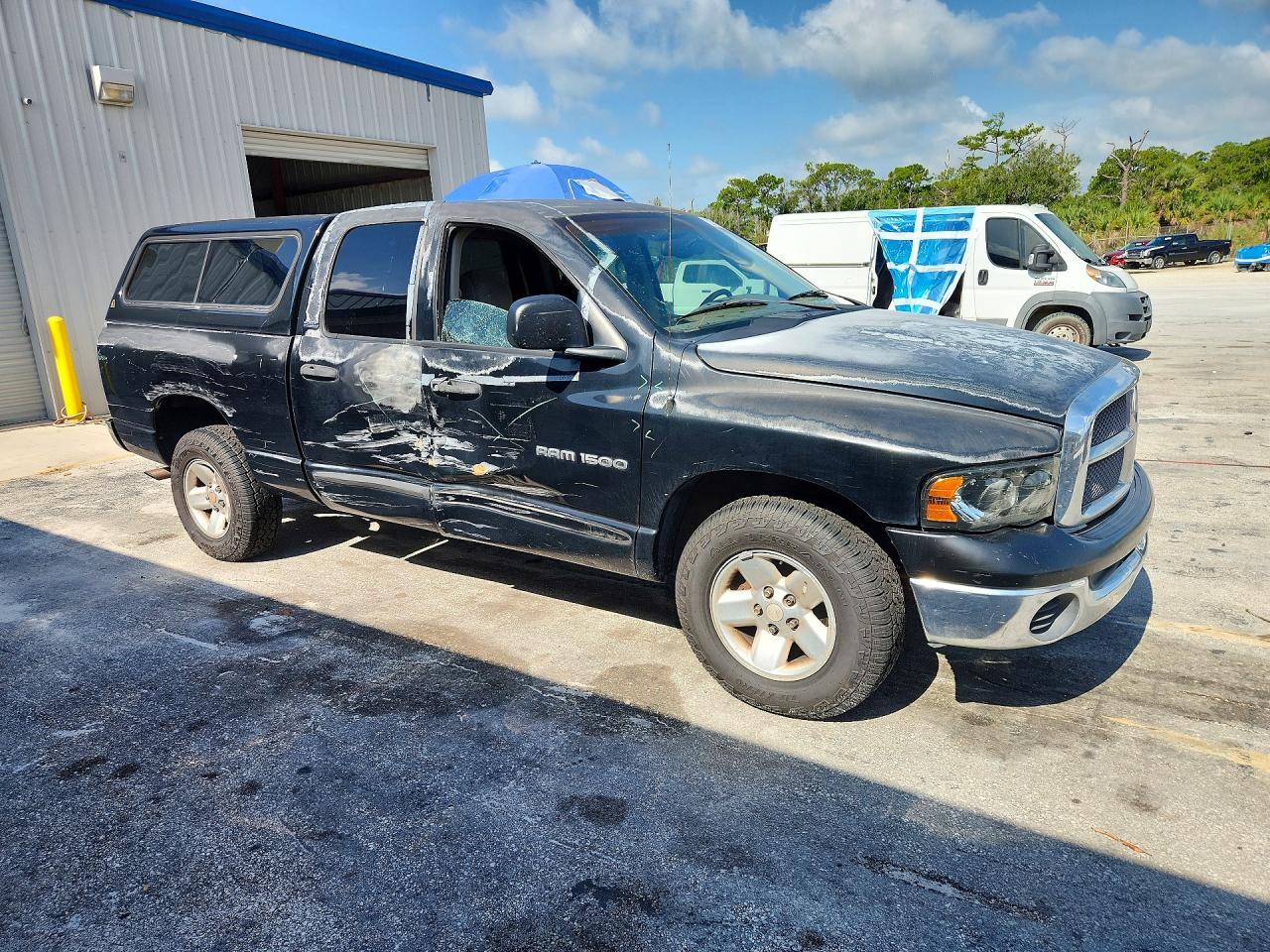 2002 Dodge Ram 1500 Black vin: 1D7HA18N82S574154