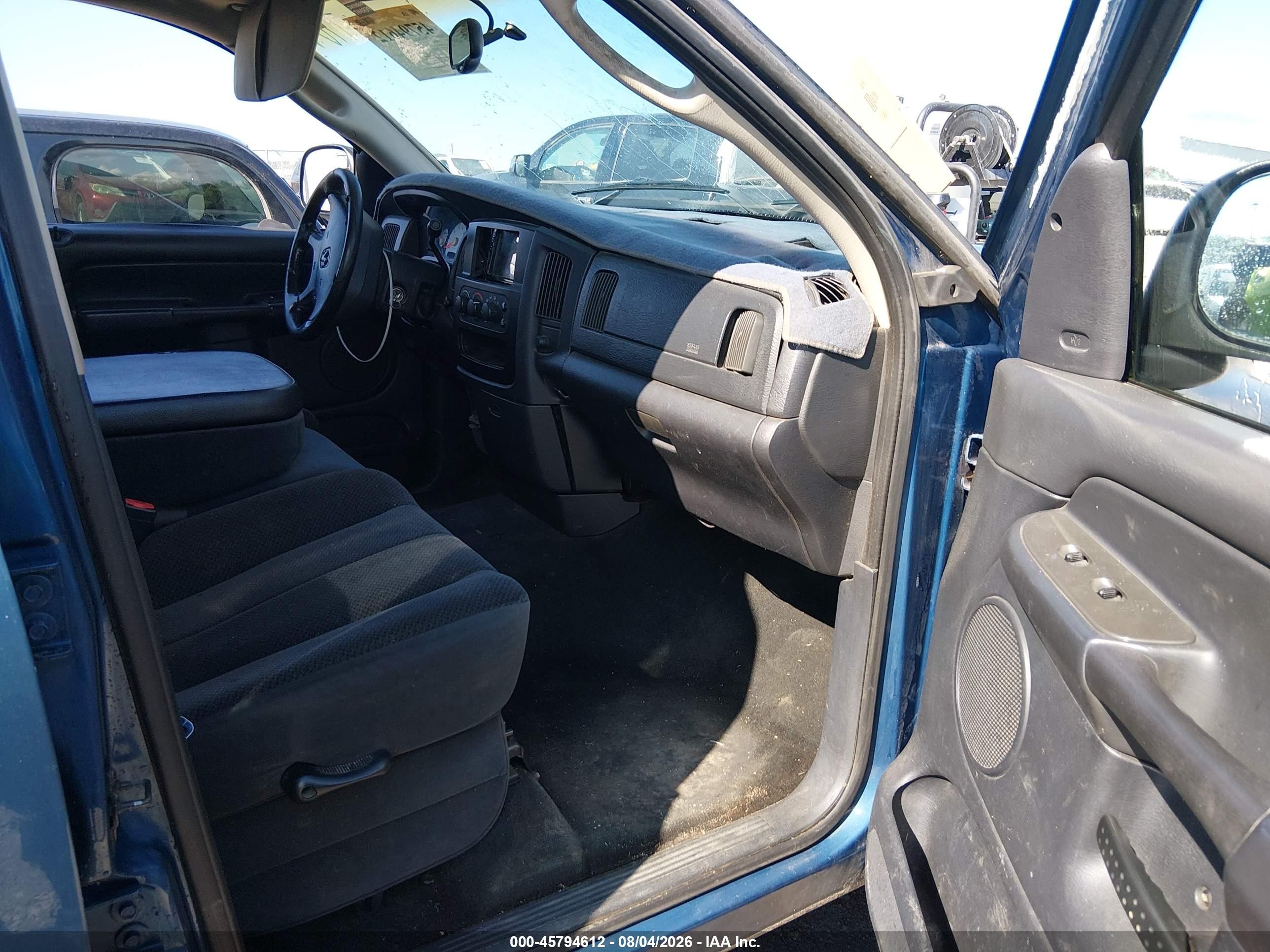 2002 Dodge Ram 1500 St Blue vin: 1D7HA18N82S606519