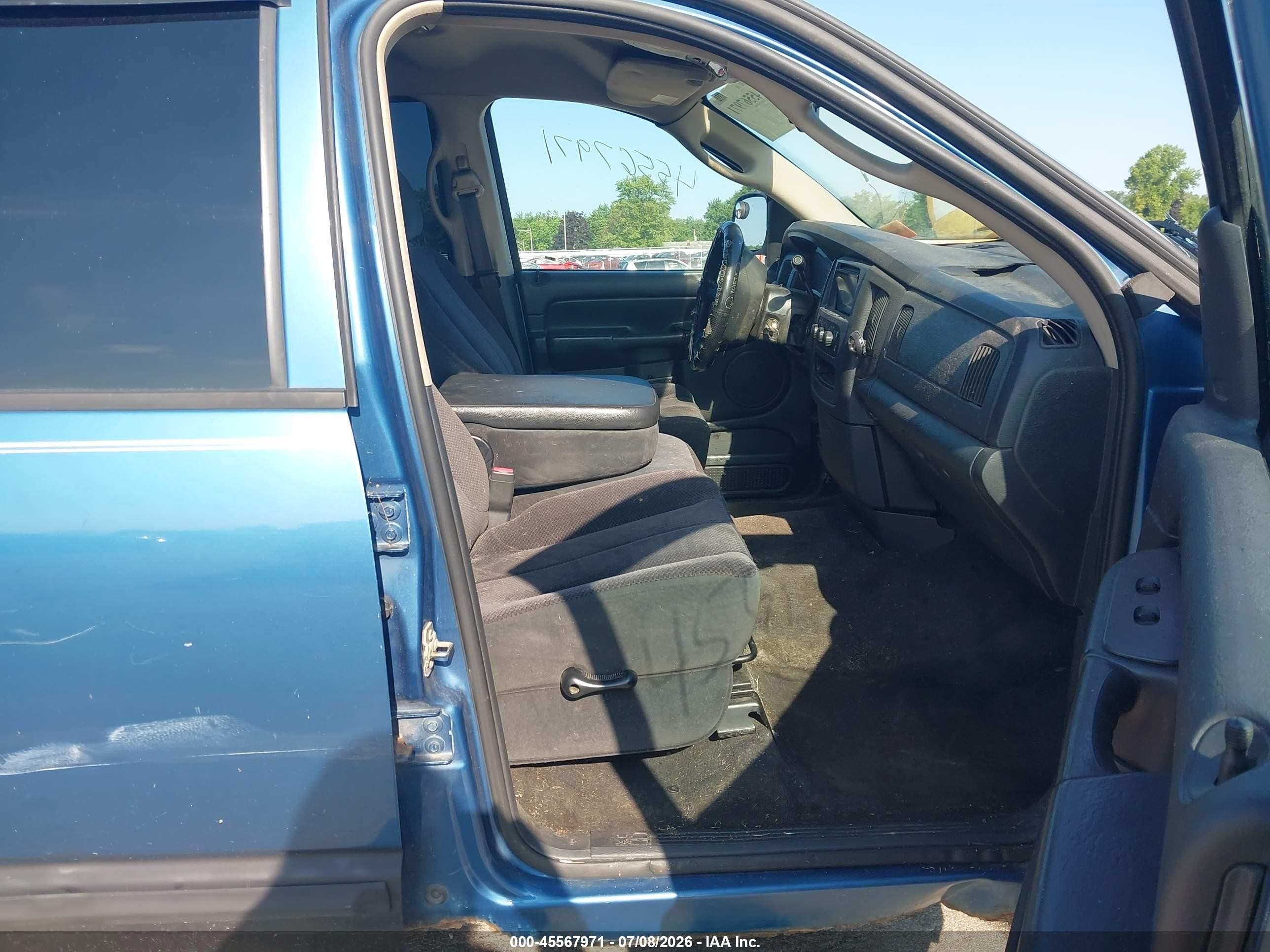 2003 Dodge Ram 1500 Slt/laramie/st Blue vin: 1D7HA18N83J653881