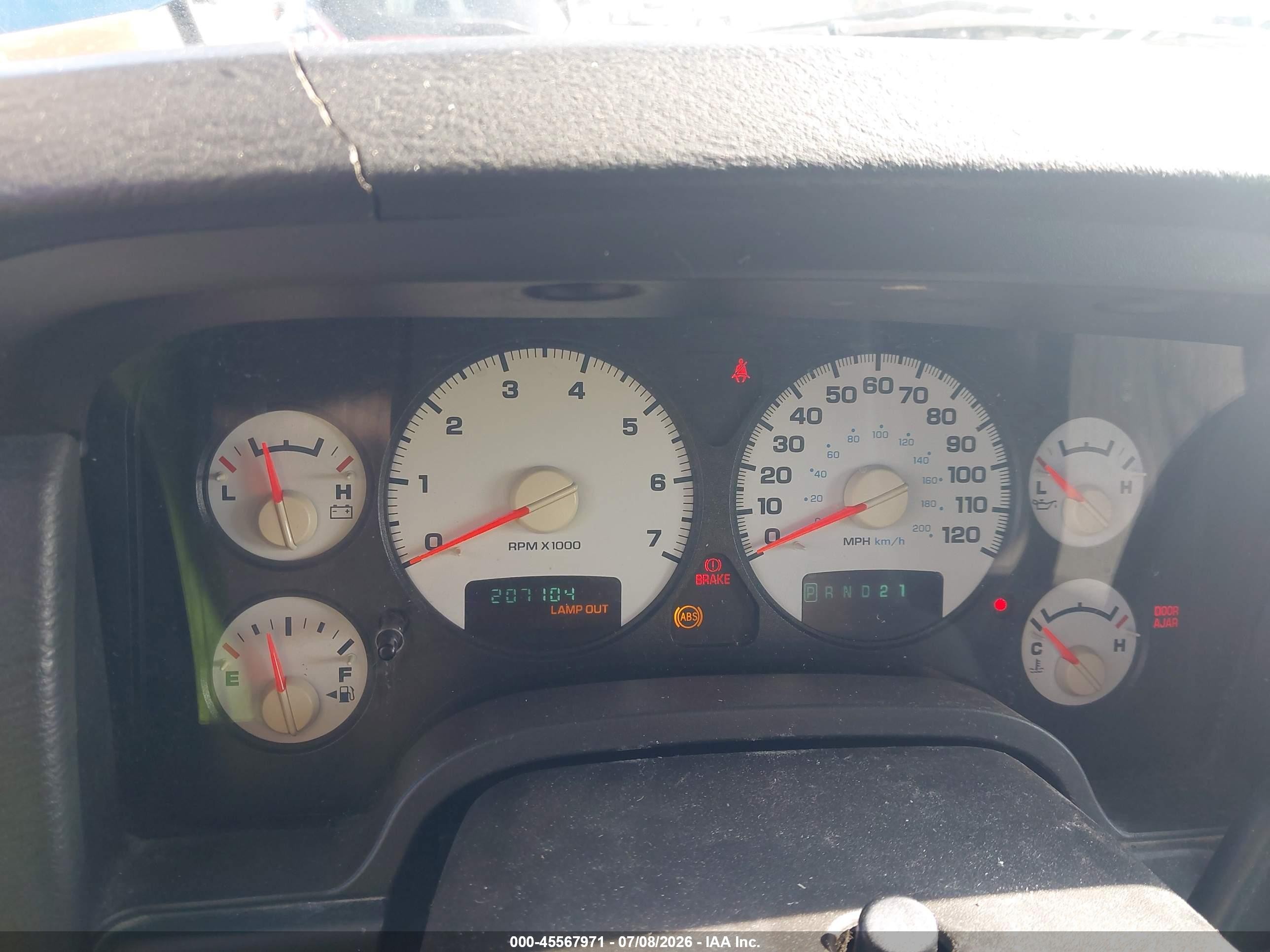 2003 Dodge Ram 1500 Slt/laramie/st Blue vin: 1D7HA18N83J653881