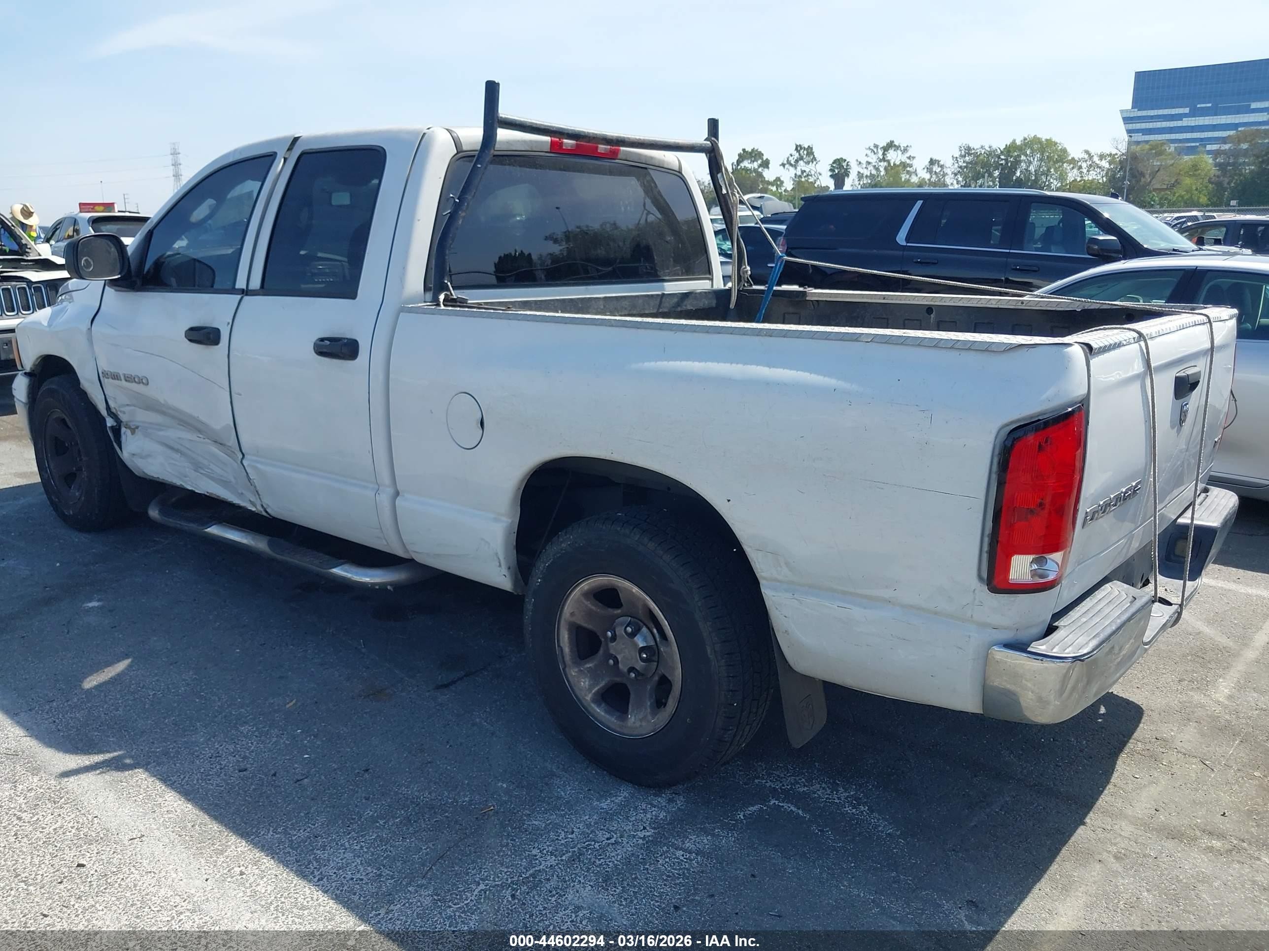 2004 Dodge Ram 1500 Slt/laramie White vin: 1D7HA18N84J106868