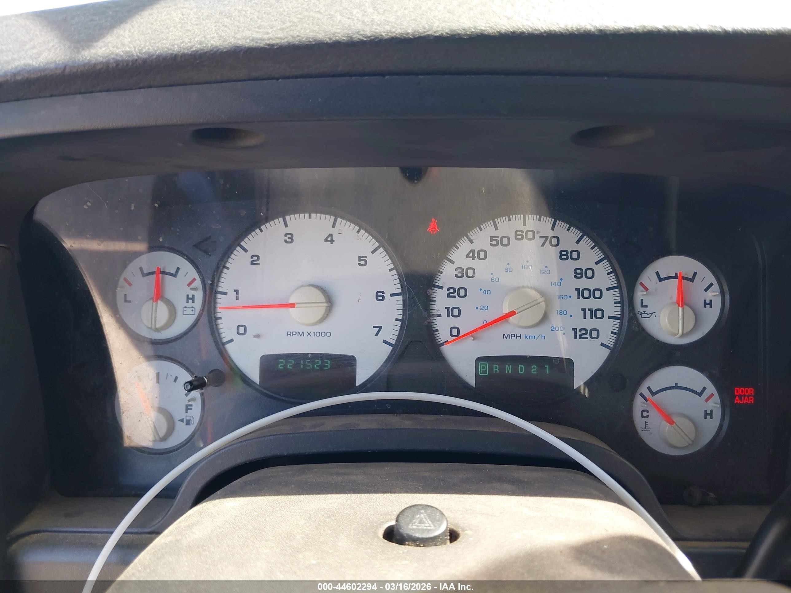 2004 Dodge Ram 1500 Slt/laramie White vin: 1D7HA18N84J106868