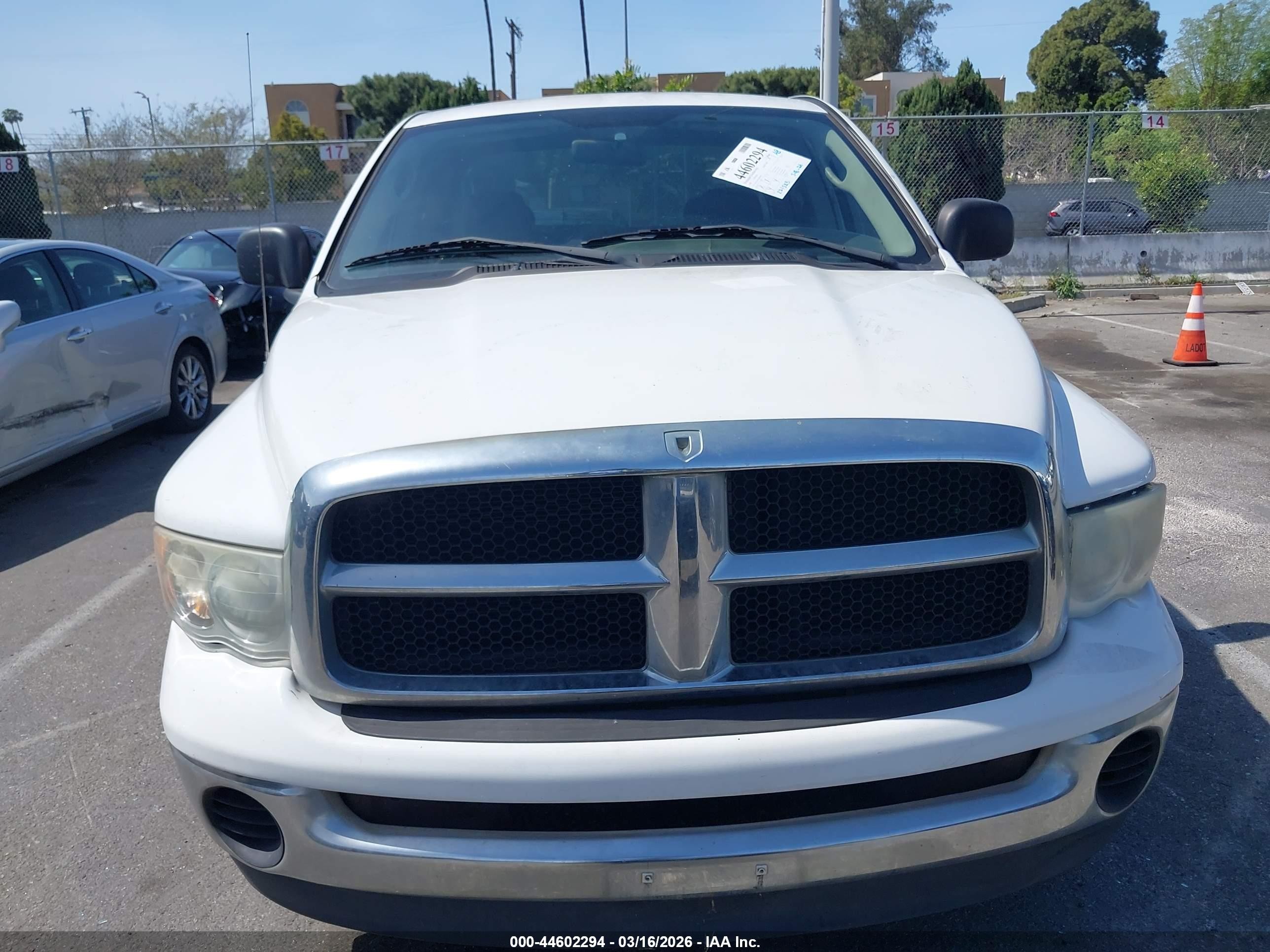 2004 Dodge Ram 1500 Slt/laramie White vin: 1D7HA18N84J106868