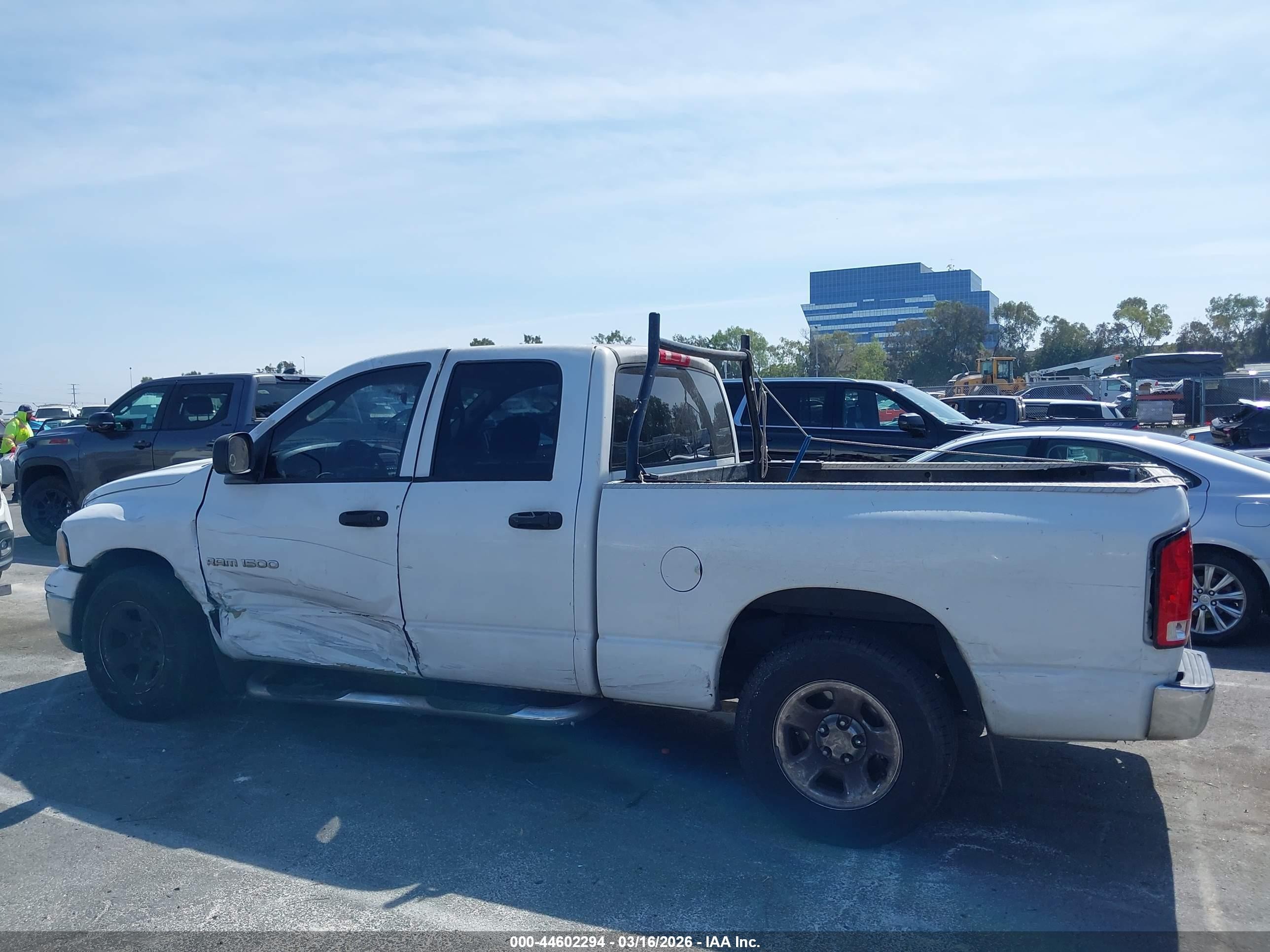 2004 Dodge Ram 1500 Slt/laramie White vin: 1D7HA18N84J106868