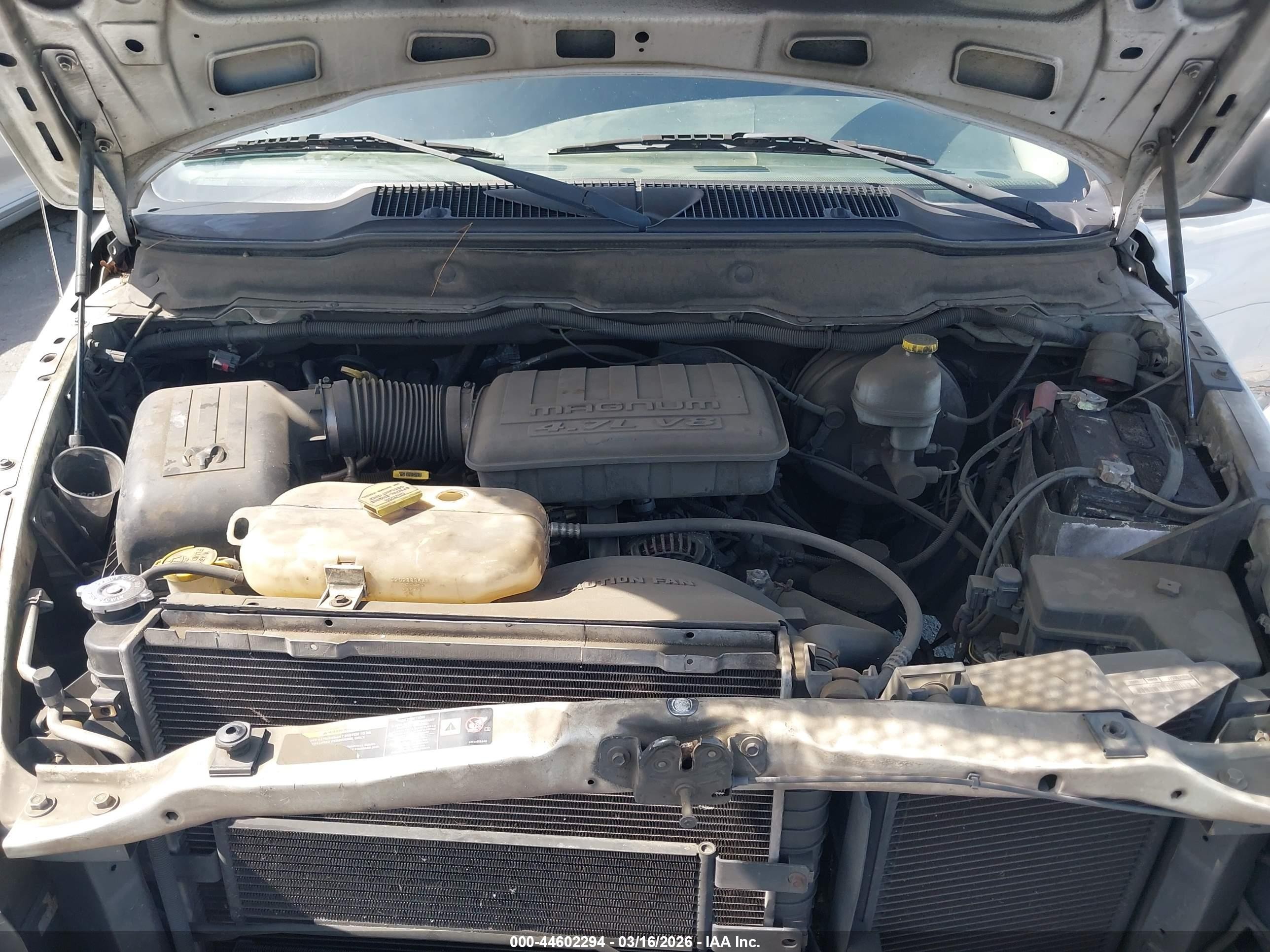 2004 Dodge Ram 1500 Slt/laramie White vin: 1D7HA18N84J106868