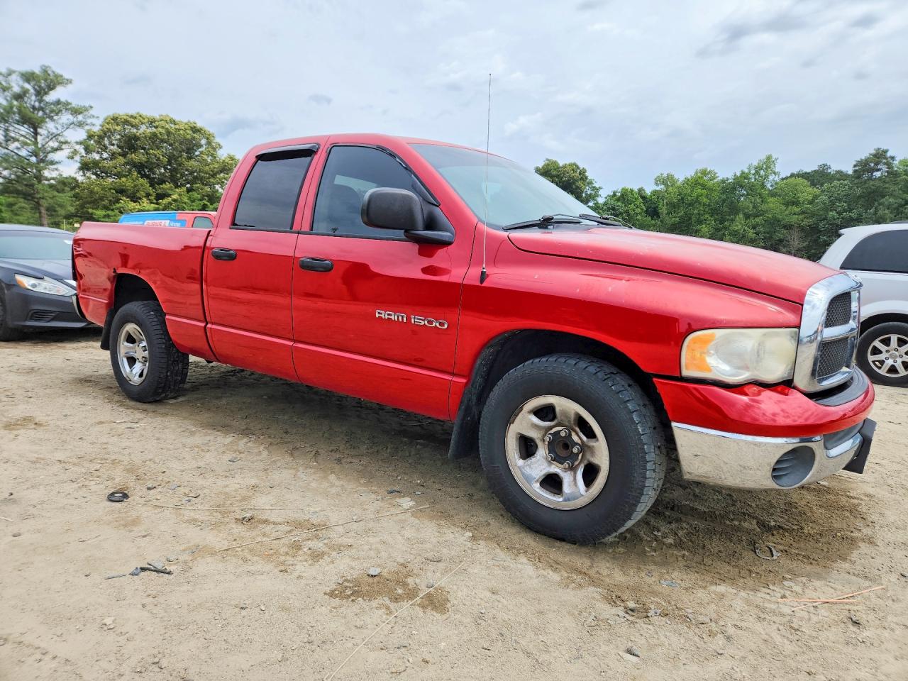 2004 Dodge Ram 1500 St Red vin: 1D7HA18N84S728414