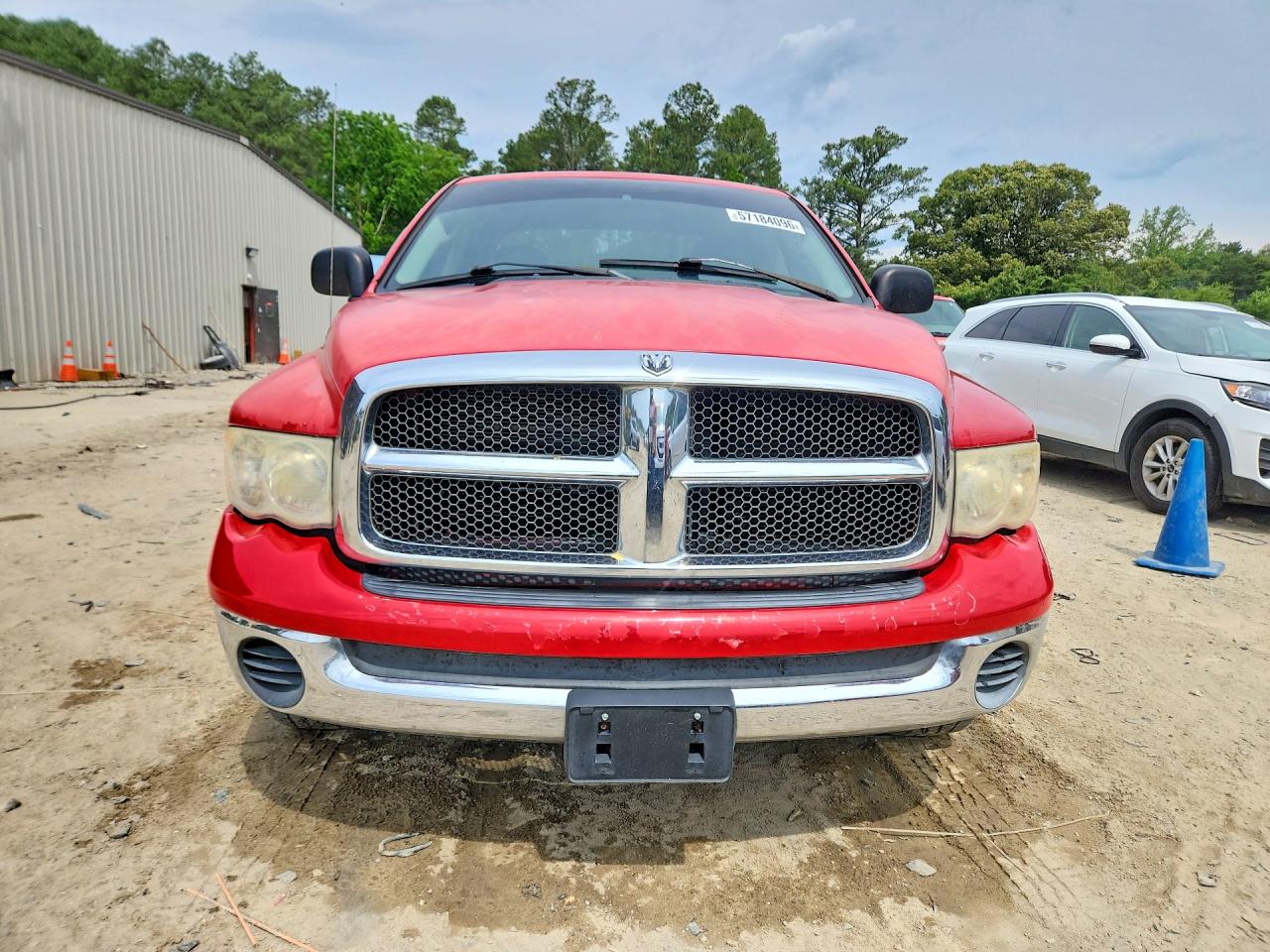 2004 Dodge Ram 1500 St Red vin: 1D7HA18N84S728414
