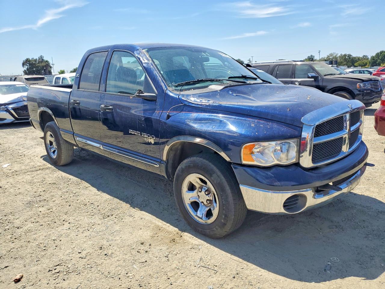 2004 Dodge Ram 1500 St Blue vin: 1D7HA18N84S779475