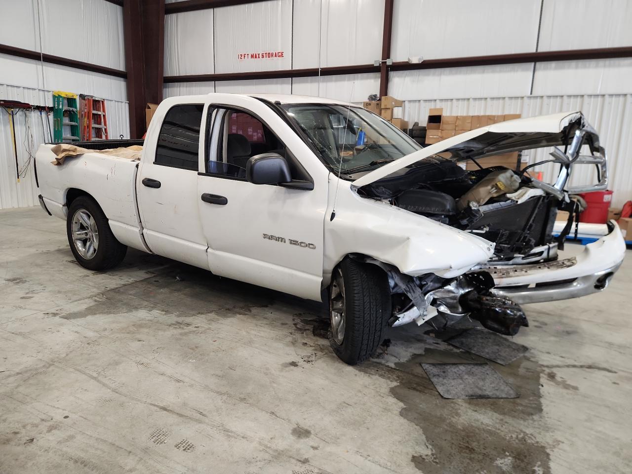 2005 Dodge Ram 1500 St White vin: 1D7HA18N85J578635