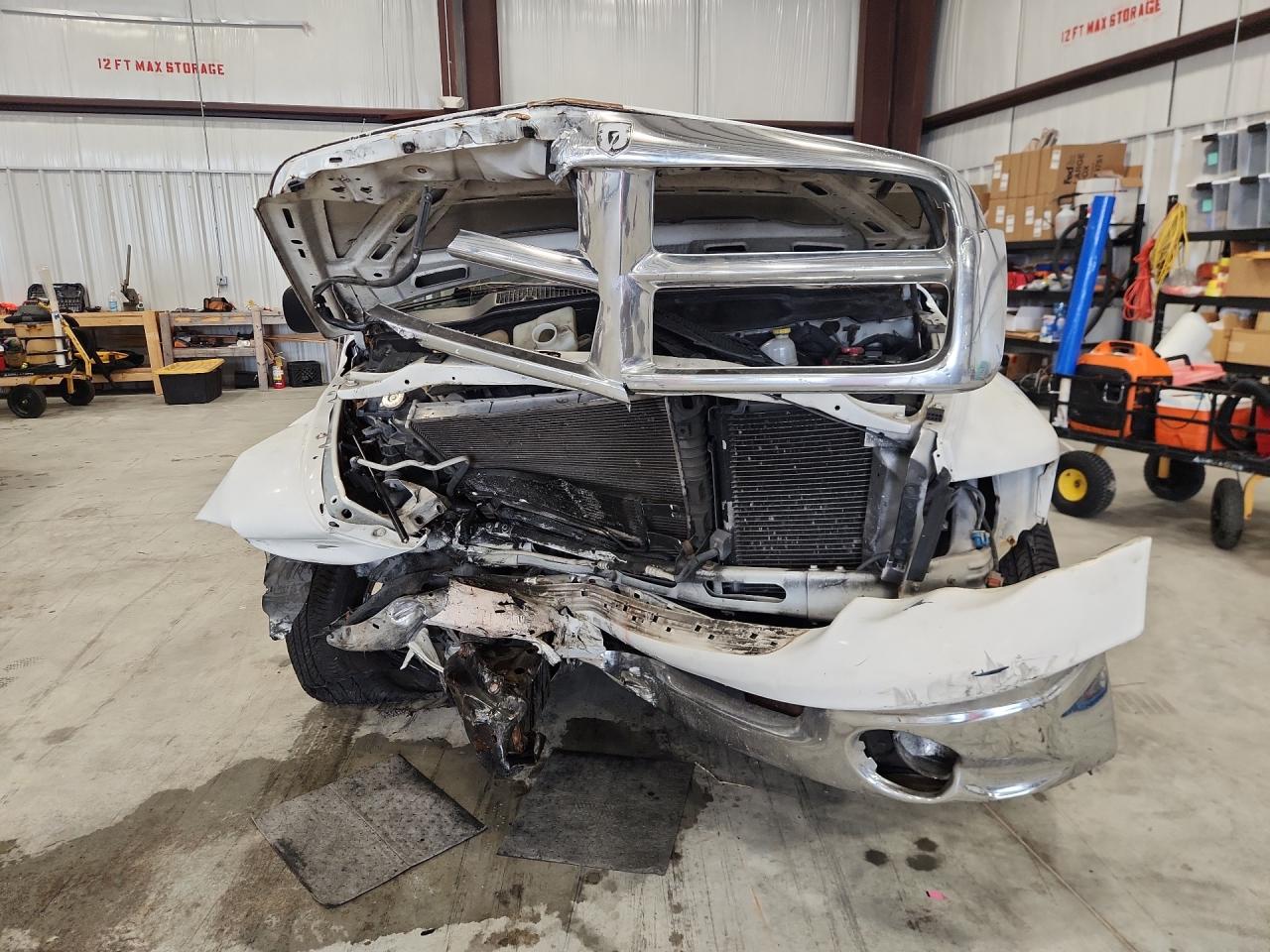 2005 Dodge Ram 1500 St White vin: 1D7HA18N85J578635