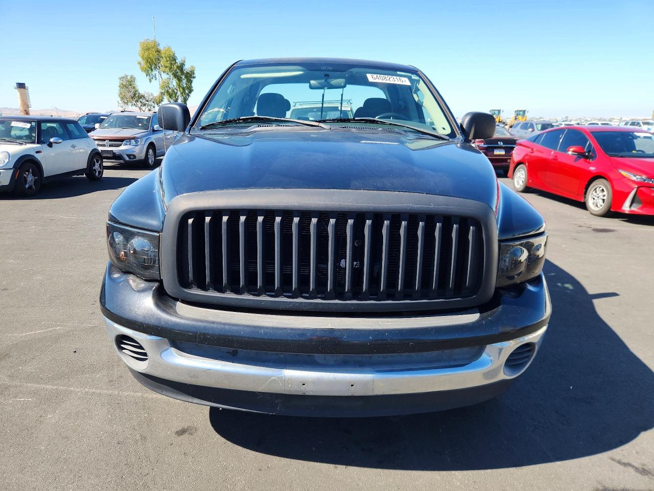 2005 Dodge Ram 1500 St Black vin: 1D7HA18N85J606689