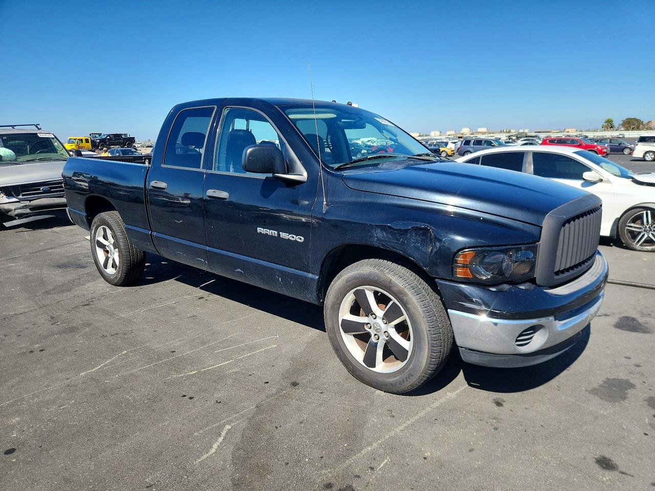 2005 Dodge Ram 1500 St Black vin: 1D7HA18N85J606689