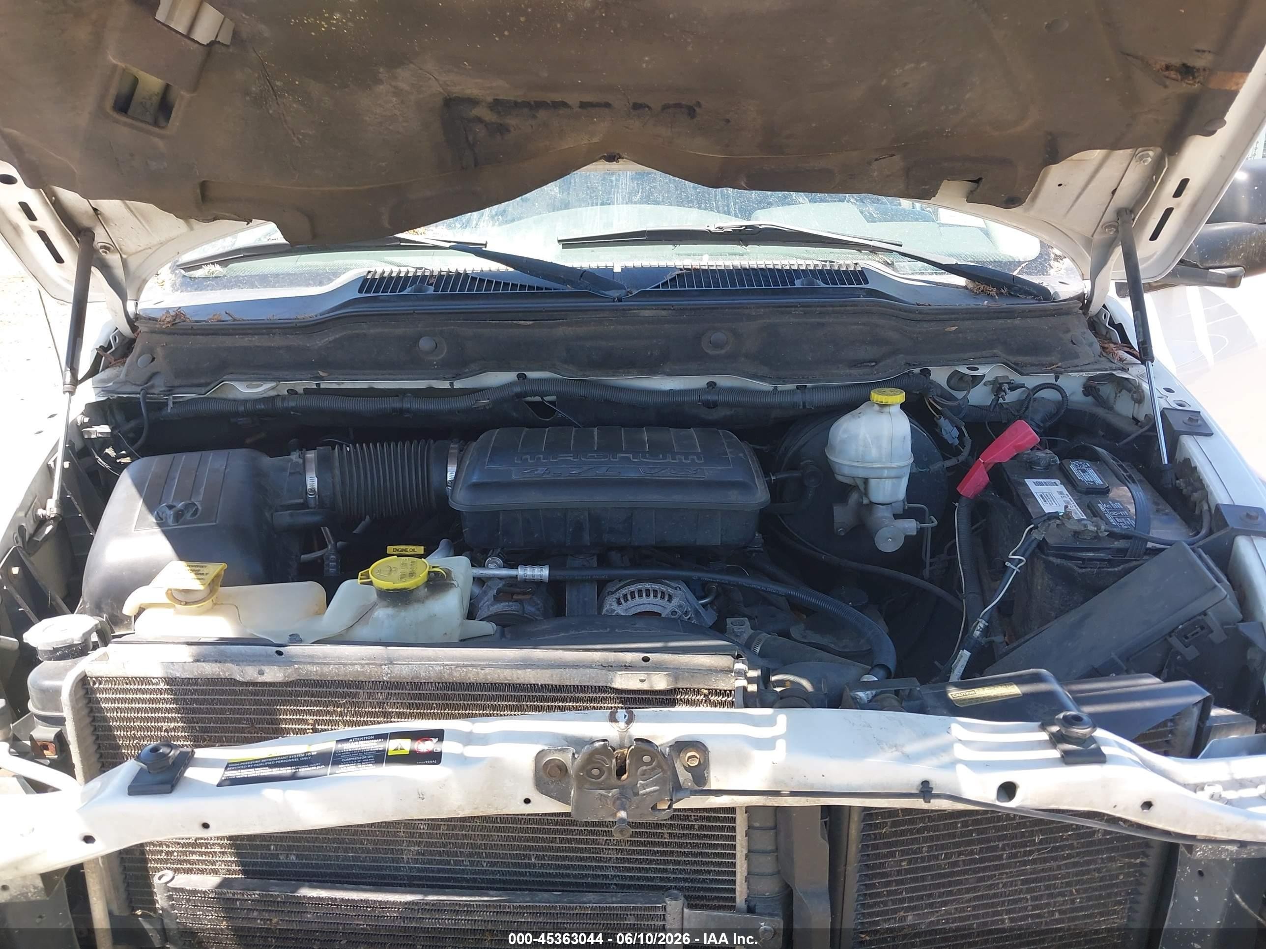 2006 Dodge Ram 1500 Slt White vin: 1D7HA18N86S693327