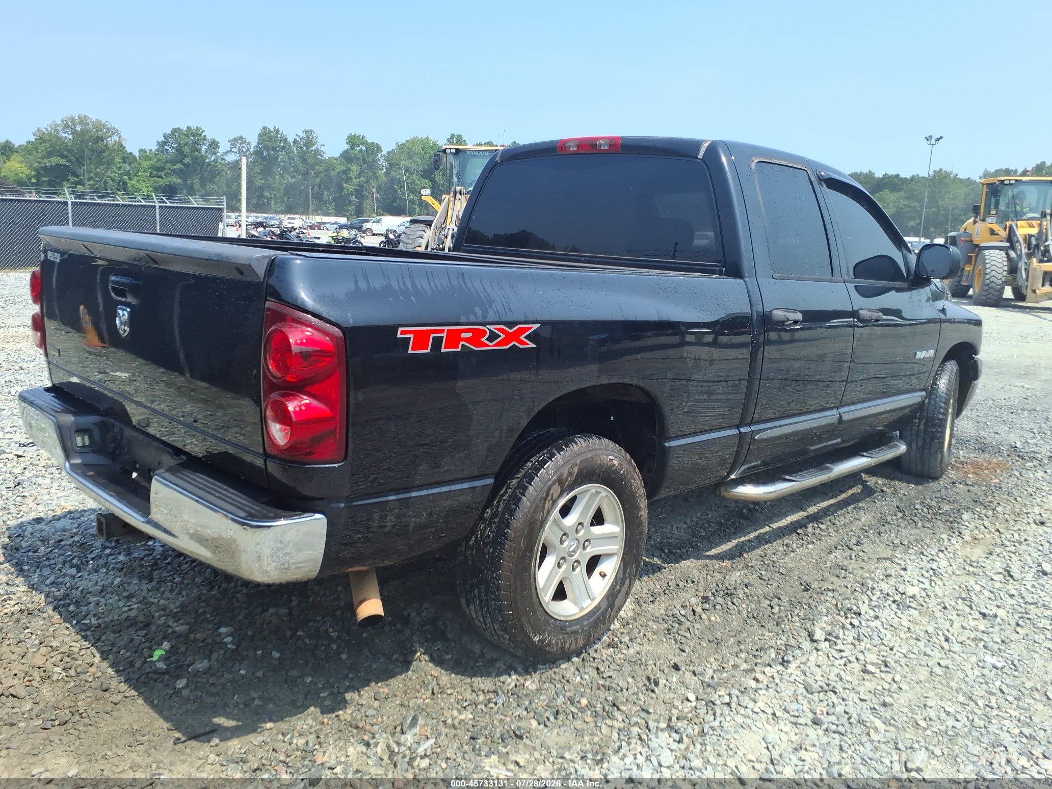 2008 Dodge Ram 1500 St/sxt Black vin: 1D7HA18N88S582005