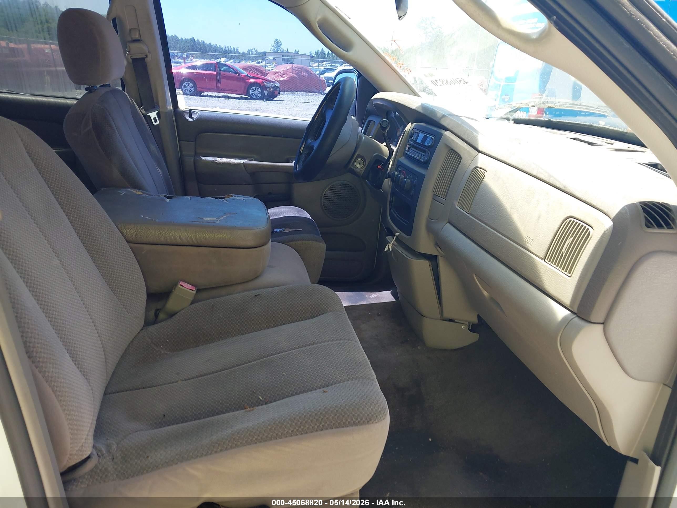 2003 Dodge Ram 1500 Slt/laramie/st Белый vin: 1D7HA18N93S286449