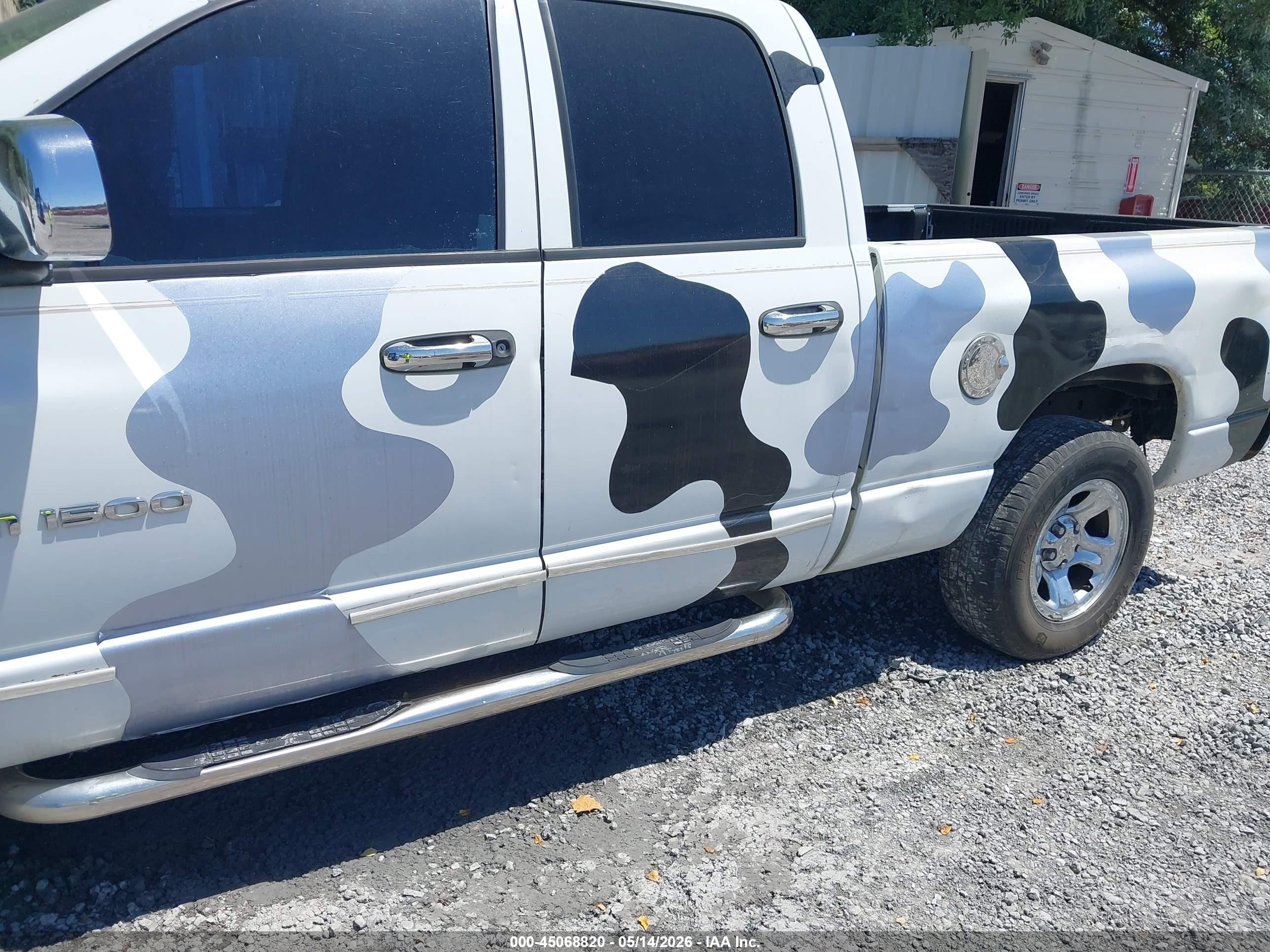 2003 Dodge Ram 1500 Slt/laramie/st Белый vin: 1D7HA18N93S286449