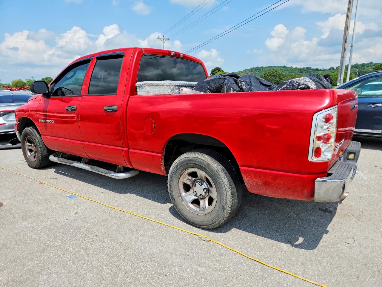 2004 Dodge Ram 1500 St Red vin: 1D7HA18N94J167890