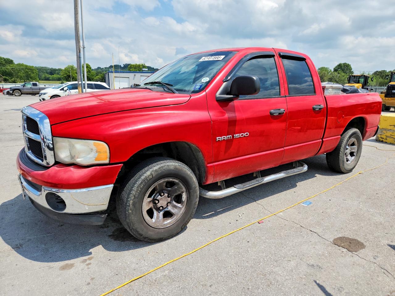2004 Dodge Ram 1500 St Красный vin: 1D7HA18N94J167890