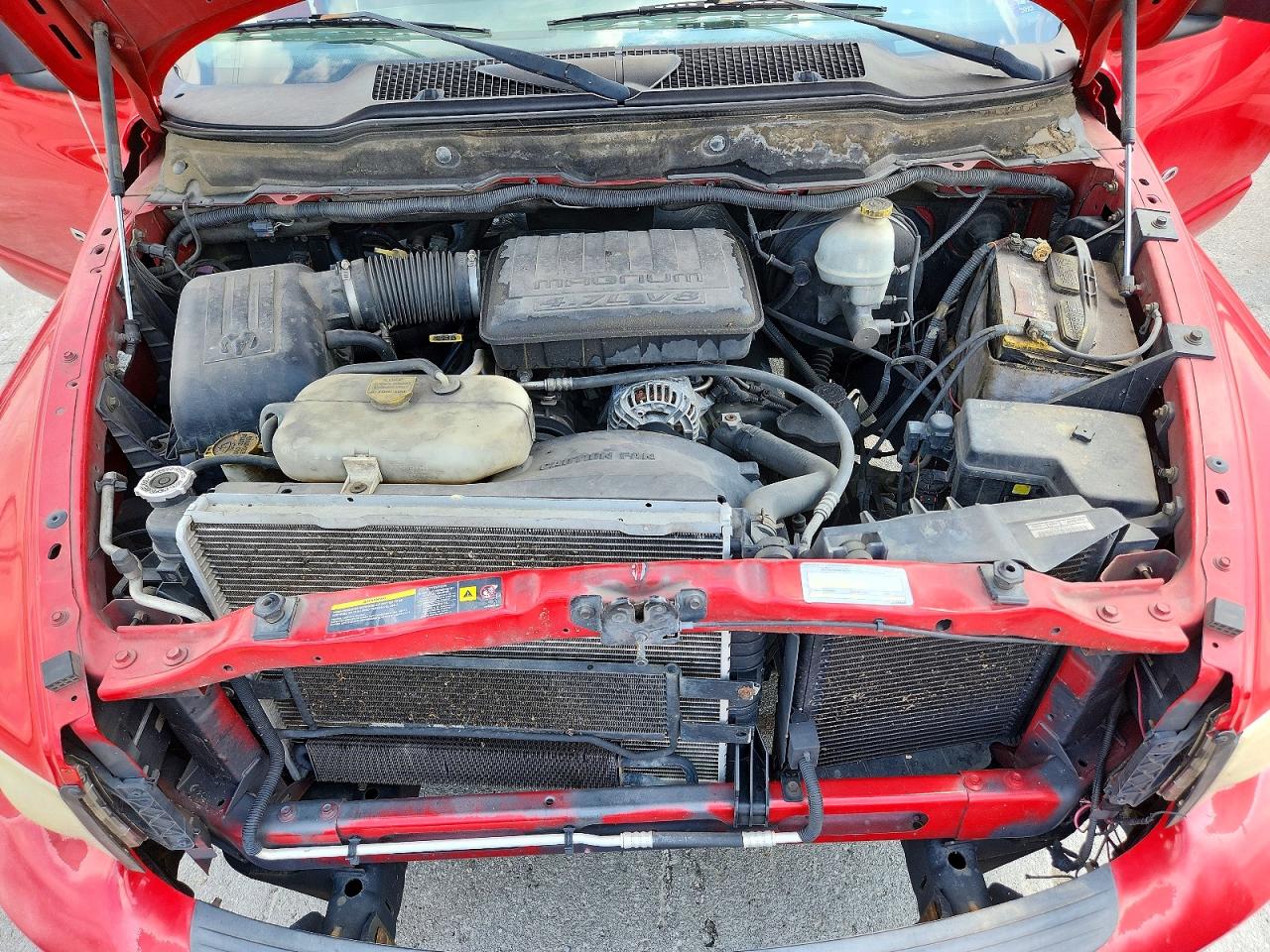 2004 Dodge Ram 1500 St Red vin: 1D7HA18N94J167890