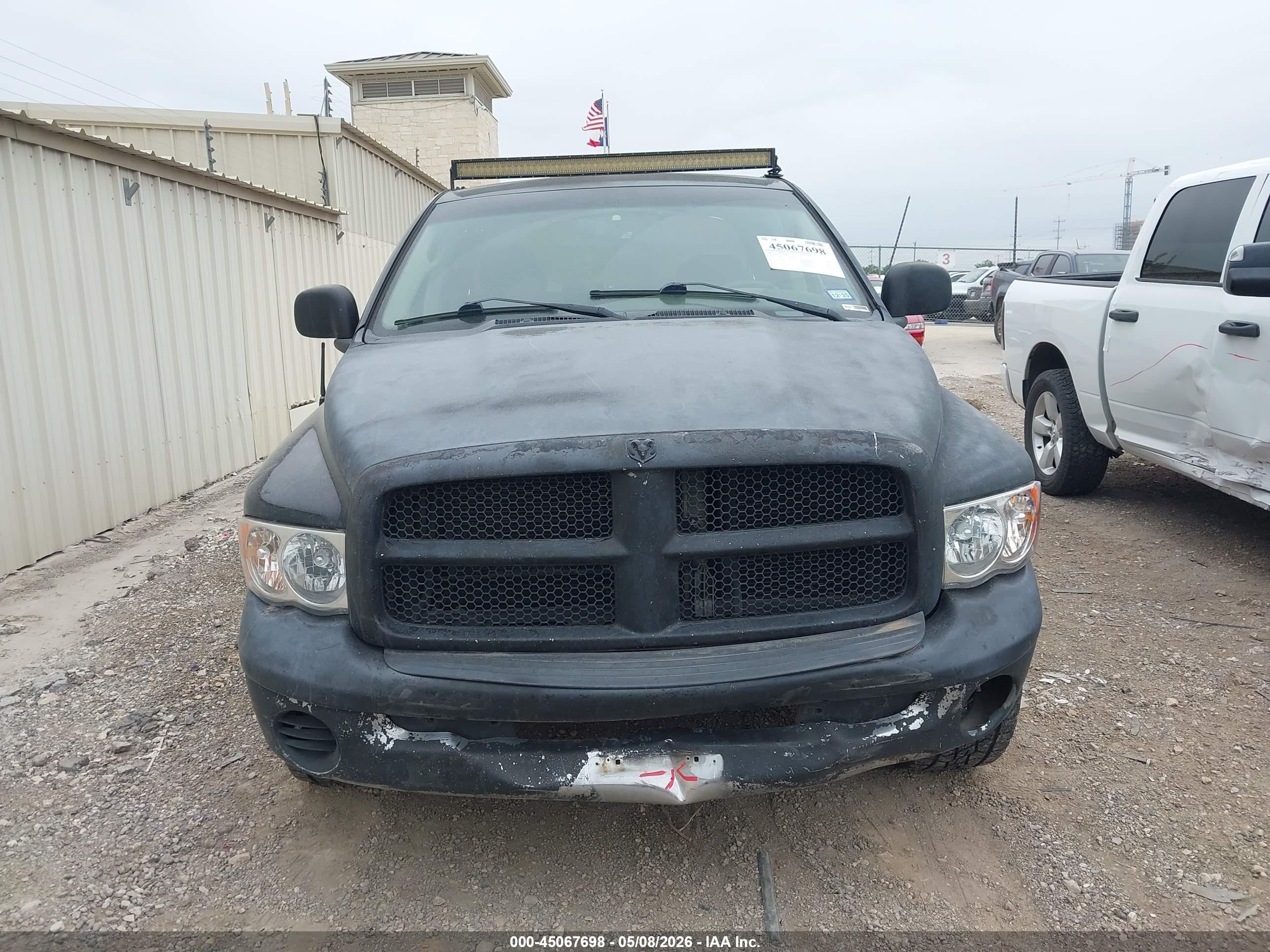 2004 Dodge Ram 1500 Slt/laramie Black vin: 1D7HA18N94J227196