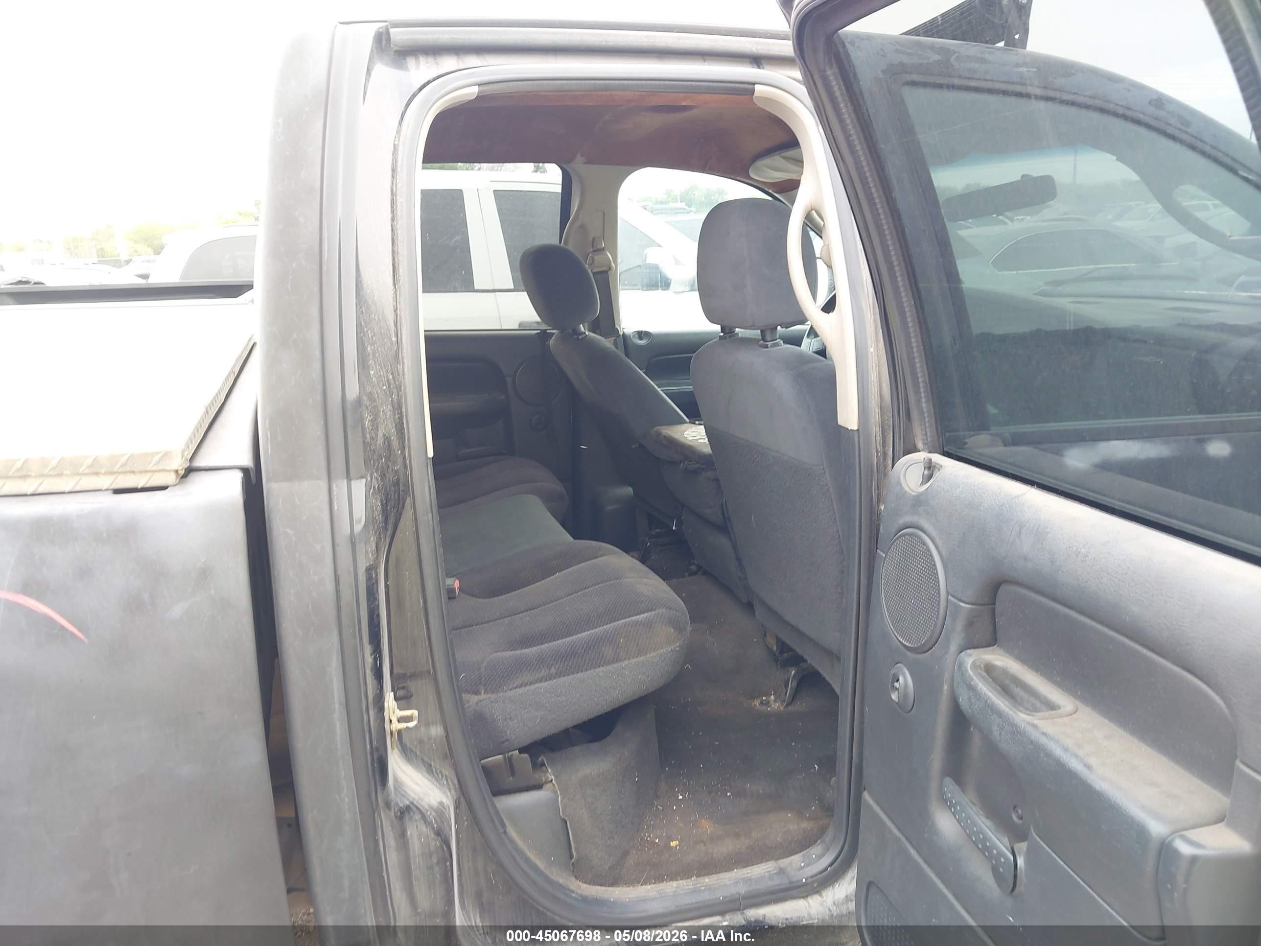 2004 Dodge Ram 1500 Slt/laramie Black vin: 1D7HA18N94J227196