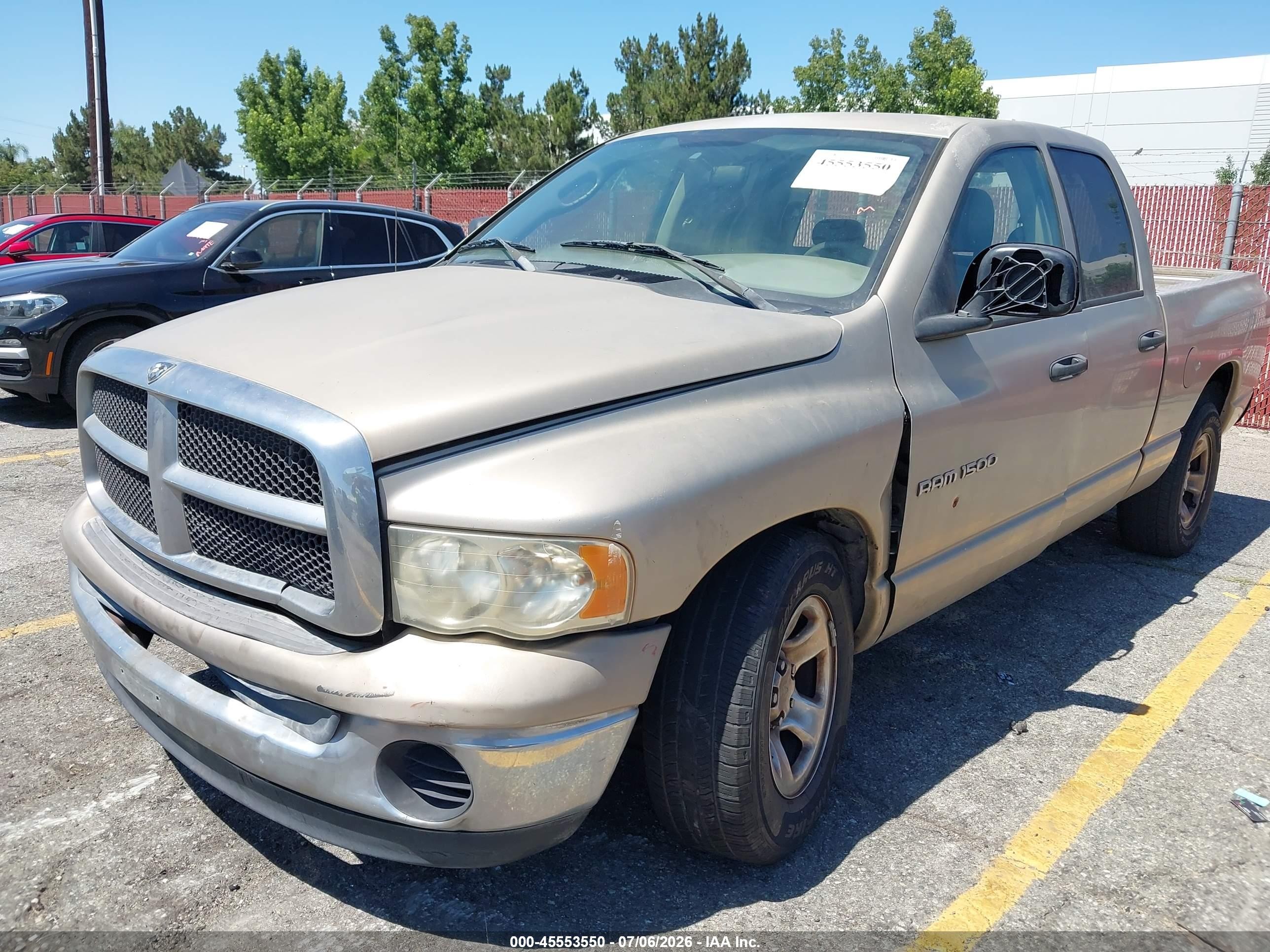 2004 Dodge Ram 1500 Slt/laramie Gold vin: 1D7HA18N94J292887