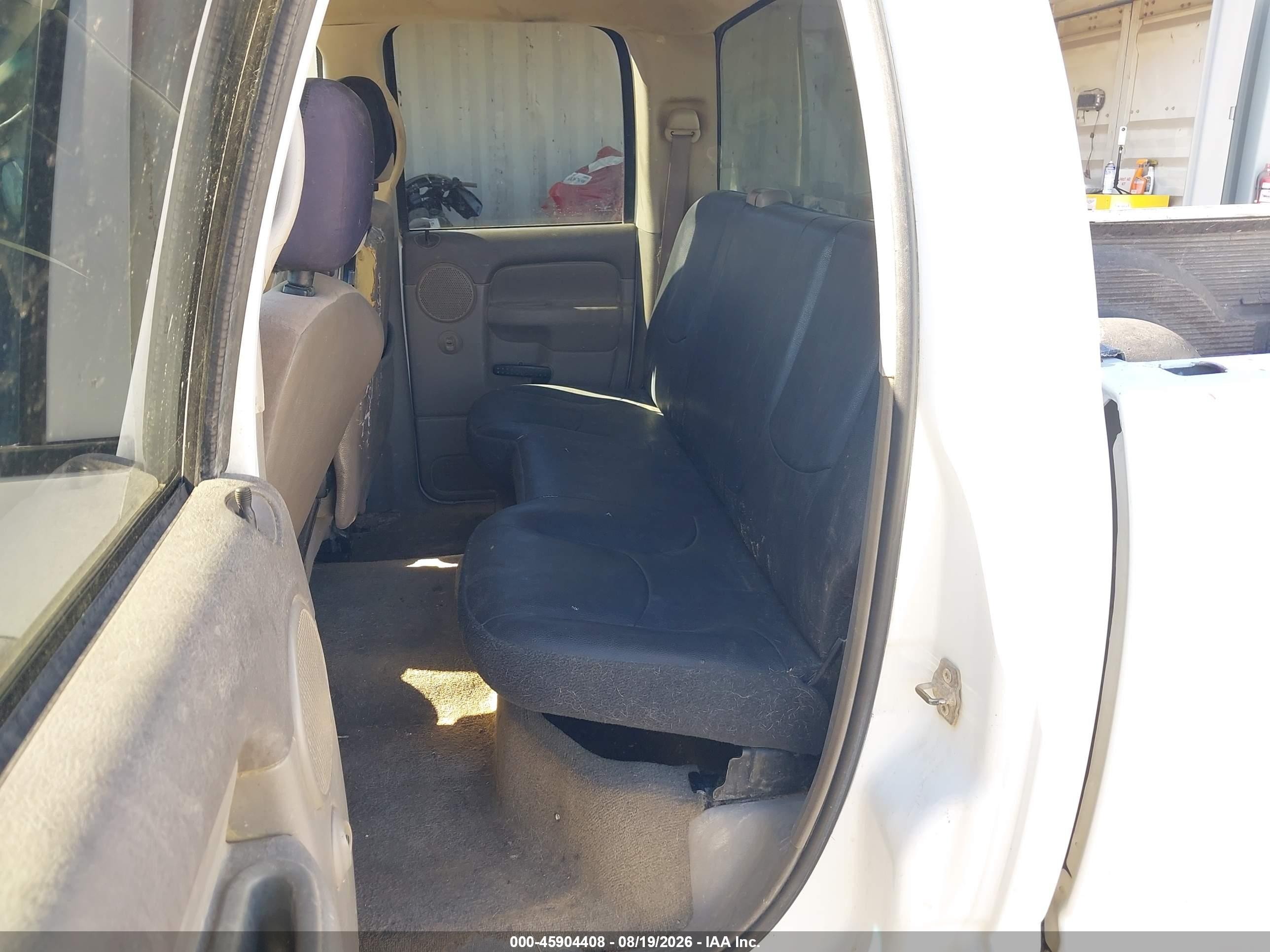 2004 Dodge Ram 1500 Slt/laramie White vin: 1D7HA18N94S514905