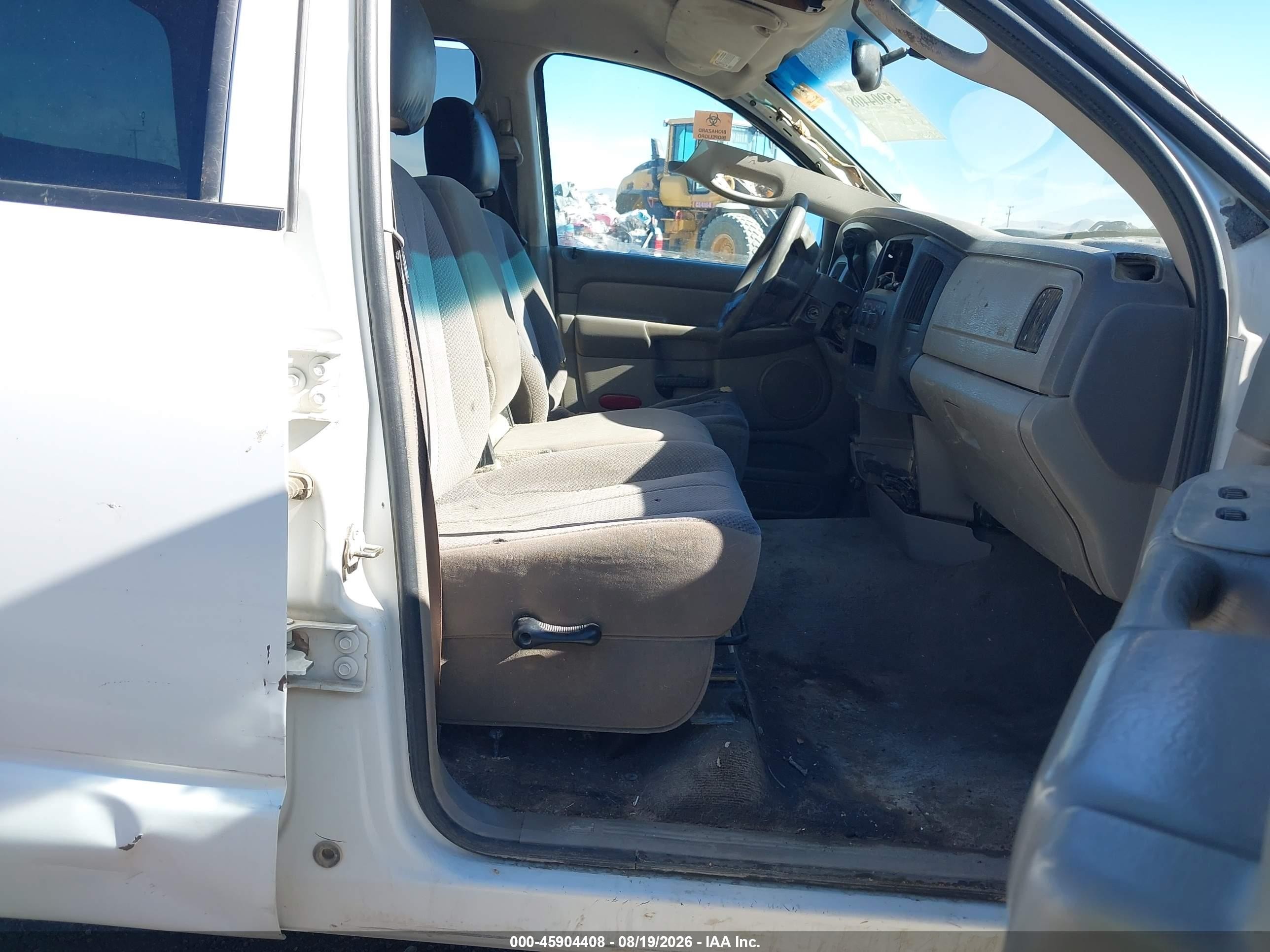 2004 Dodge Ram 1500 Slt/laramie White vin: 1D7HA18N94S514905