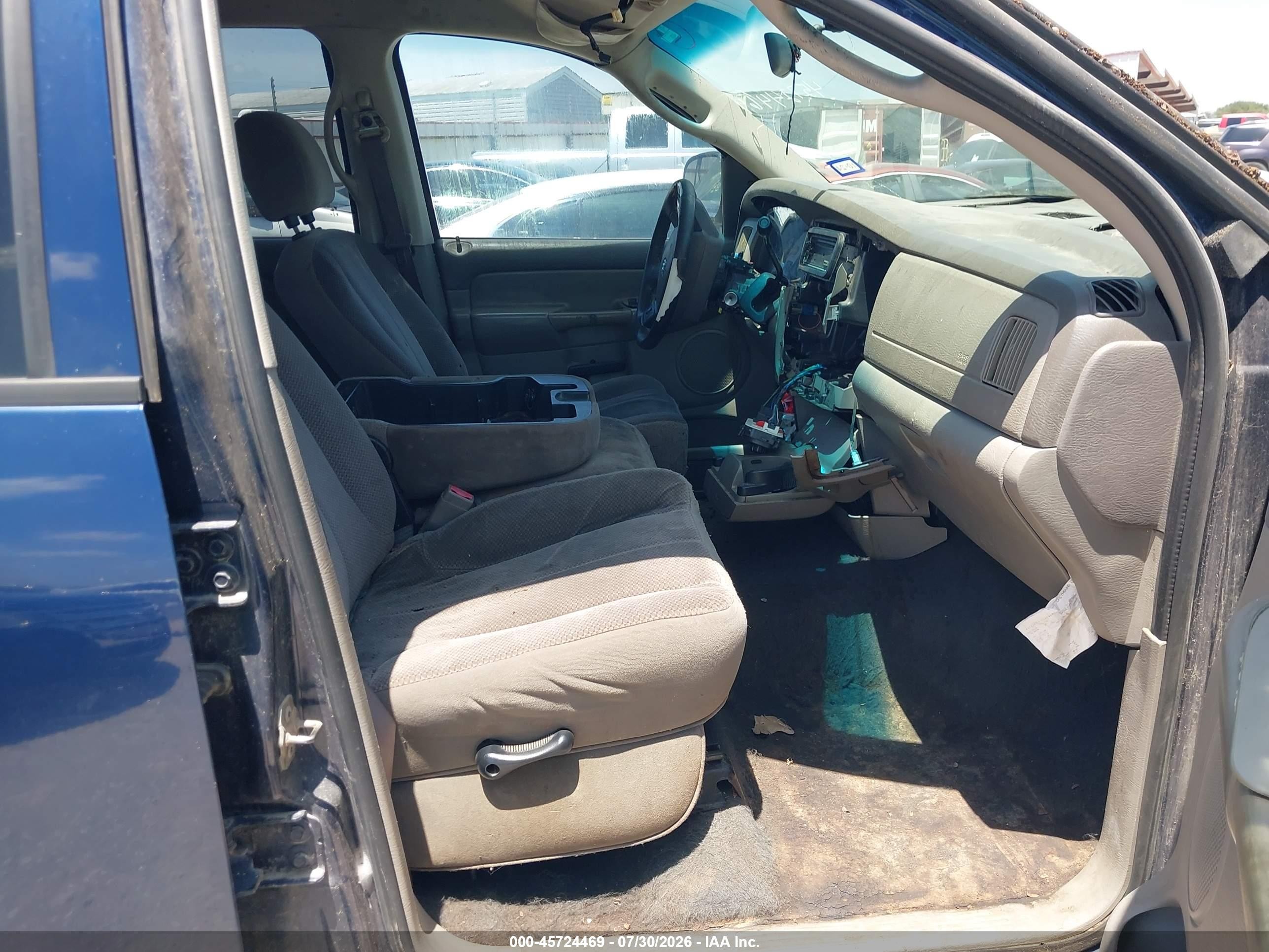 2004 Dodge Ram 1500 Slt/laramie Dark Blue vin: 1D7HA18N94S616009