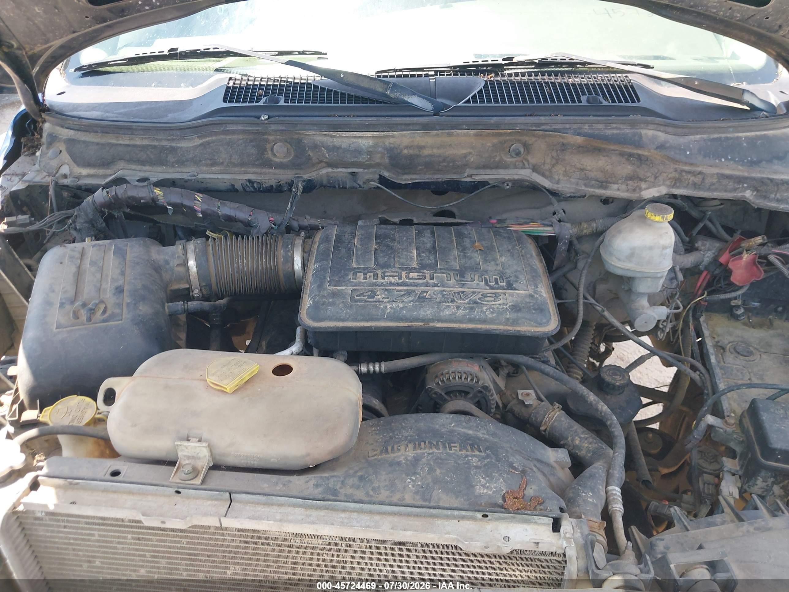 2004 Dodge Ram 1500 Slt/laramie Dark Blue vin: 1D7HA18N94S616009