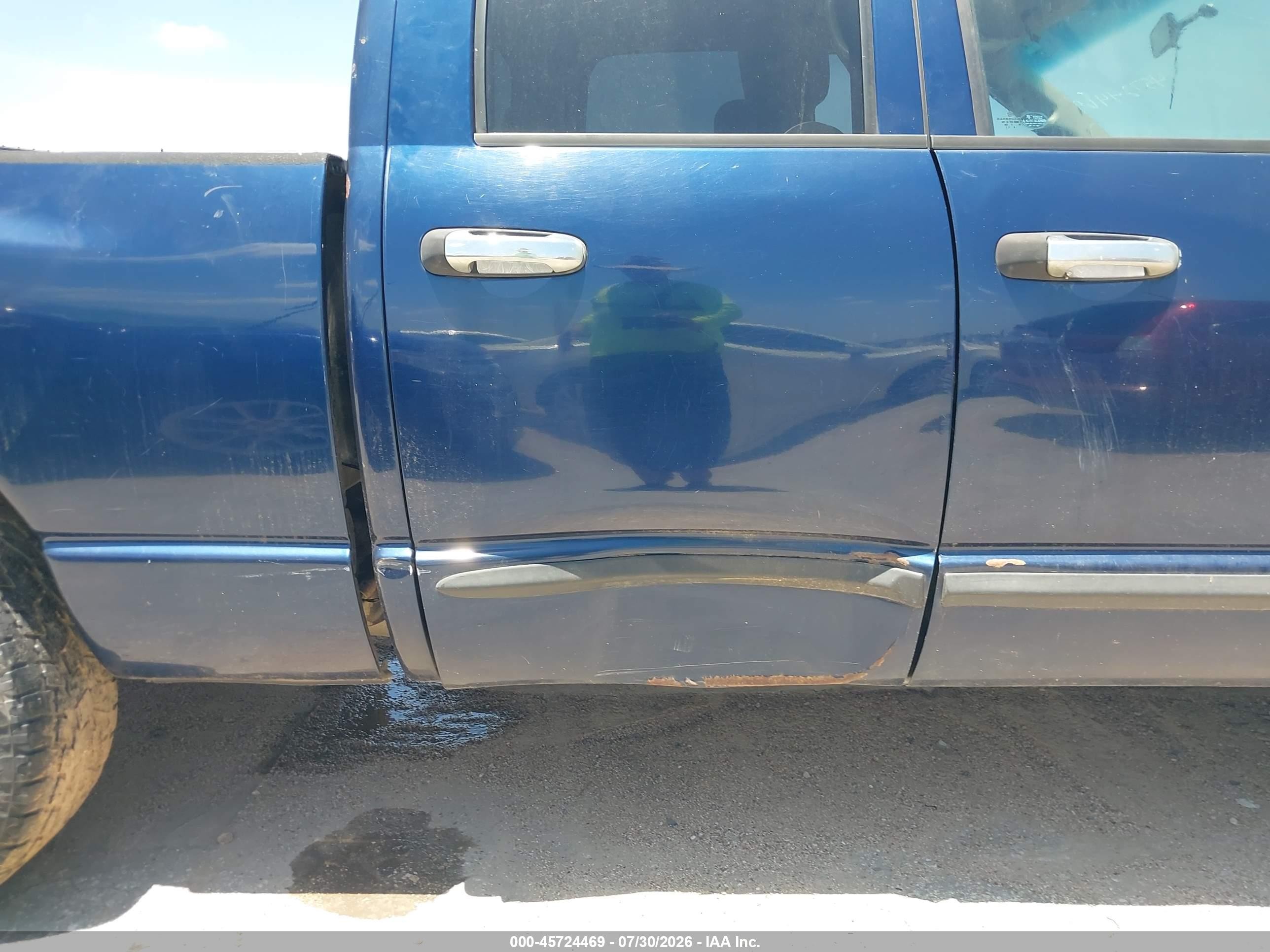 2004 Dodge Ram 1500 Slt/laramie Dark Blue vin: 1D7HA18N94S616009