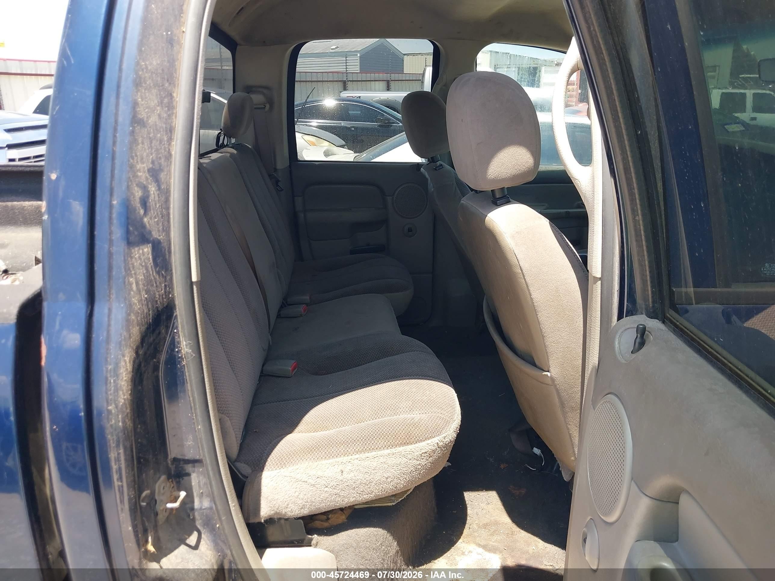 2004 Dodge Ram 1500 Slt/laramie Dark Blue vin: 1D7HA18N94S616009
