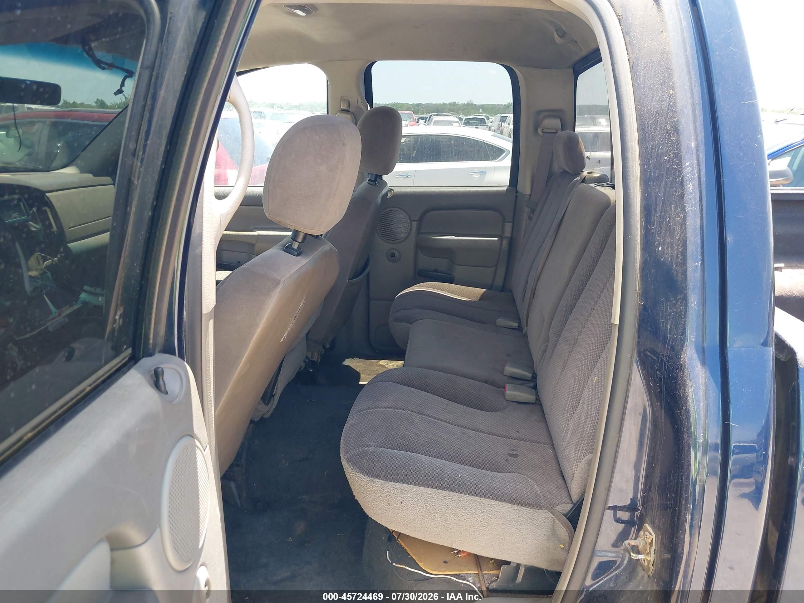 2004 Dodge Ram 1500 Slt/laramie Dark Blue vin: 1D7HA18N94S616009