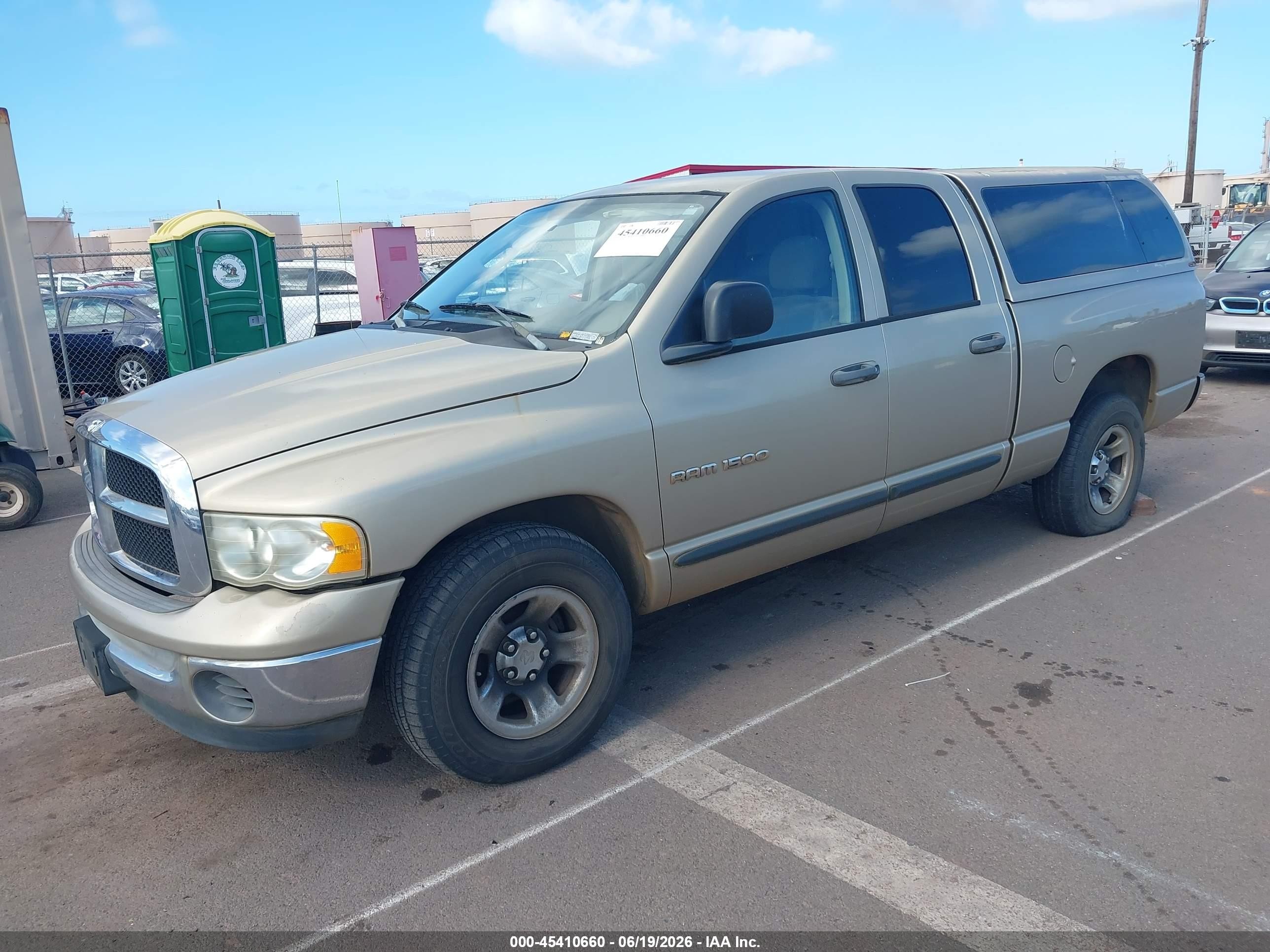 2004 Dodge Ram 1500 Slt/laramie Коричневый vin: 1D7HA18N94S737817